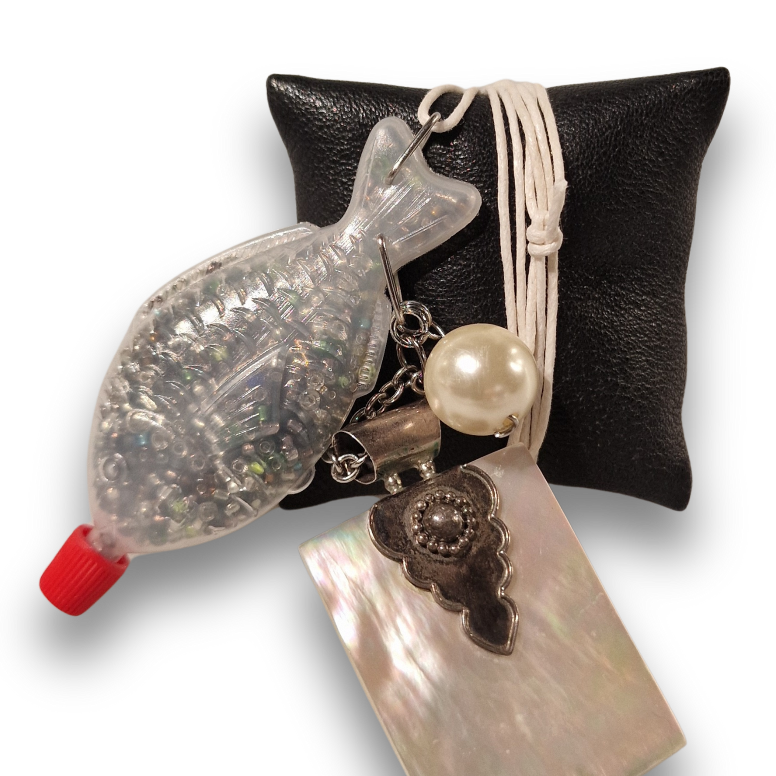 Fischkette Unikat "Pearl-Mood"