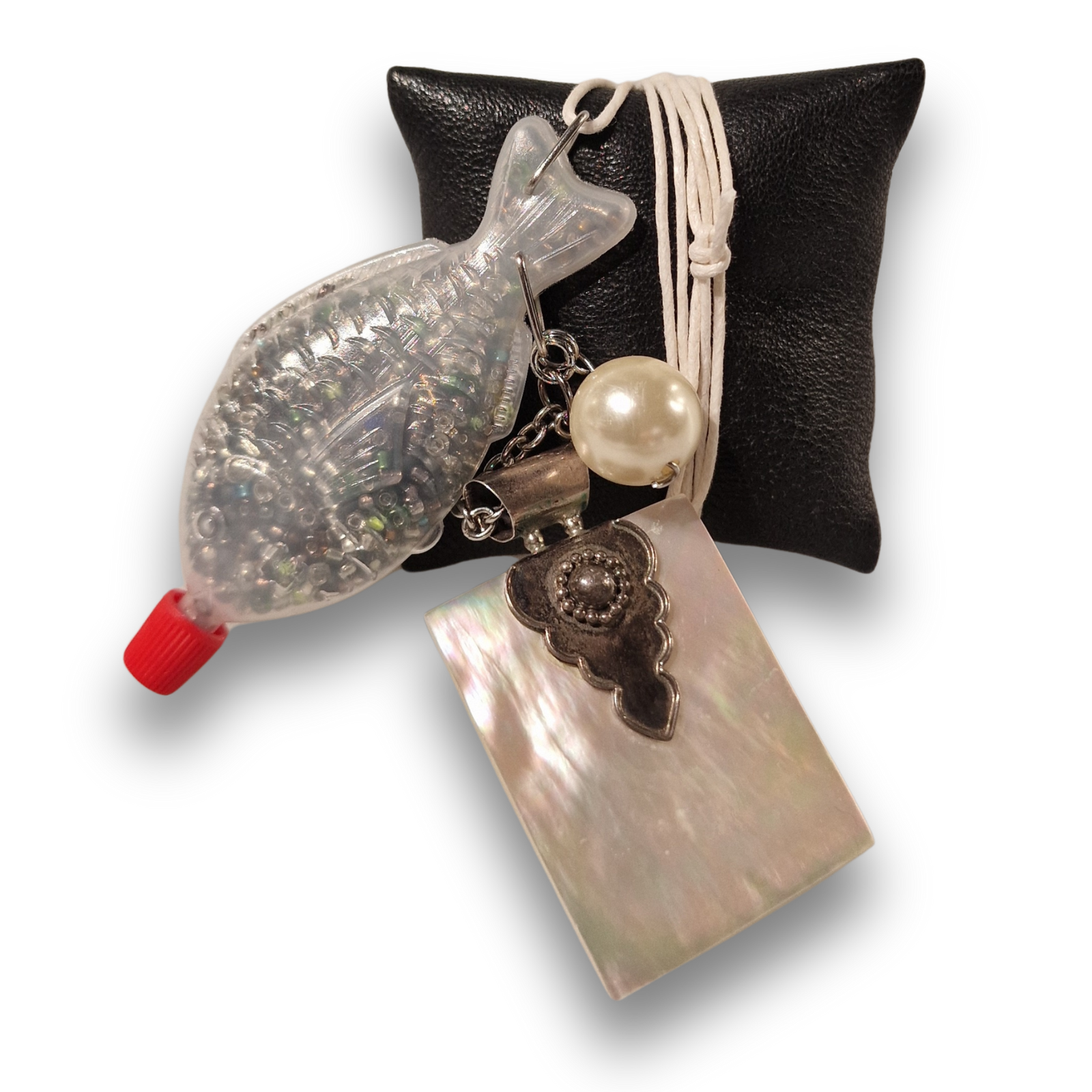 Fischkette Unikat "Pearl-Mood"