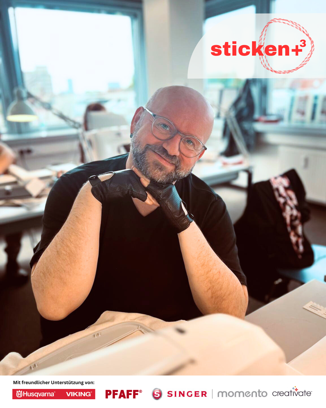 Designer Workshop "Sticken +³ / Sticken, Plotten, Sublimieren"