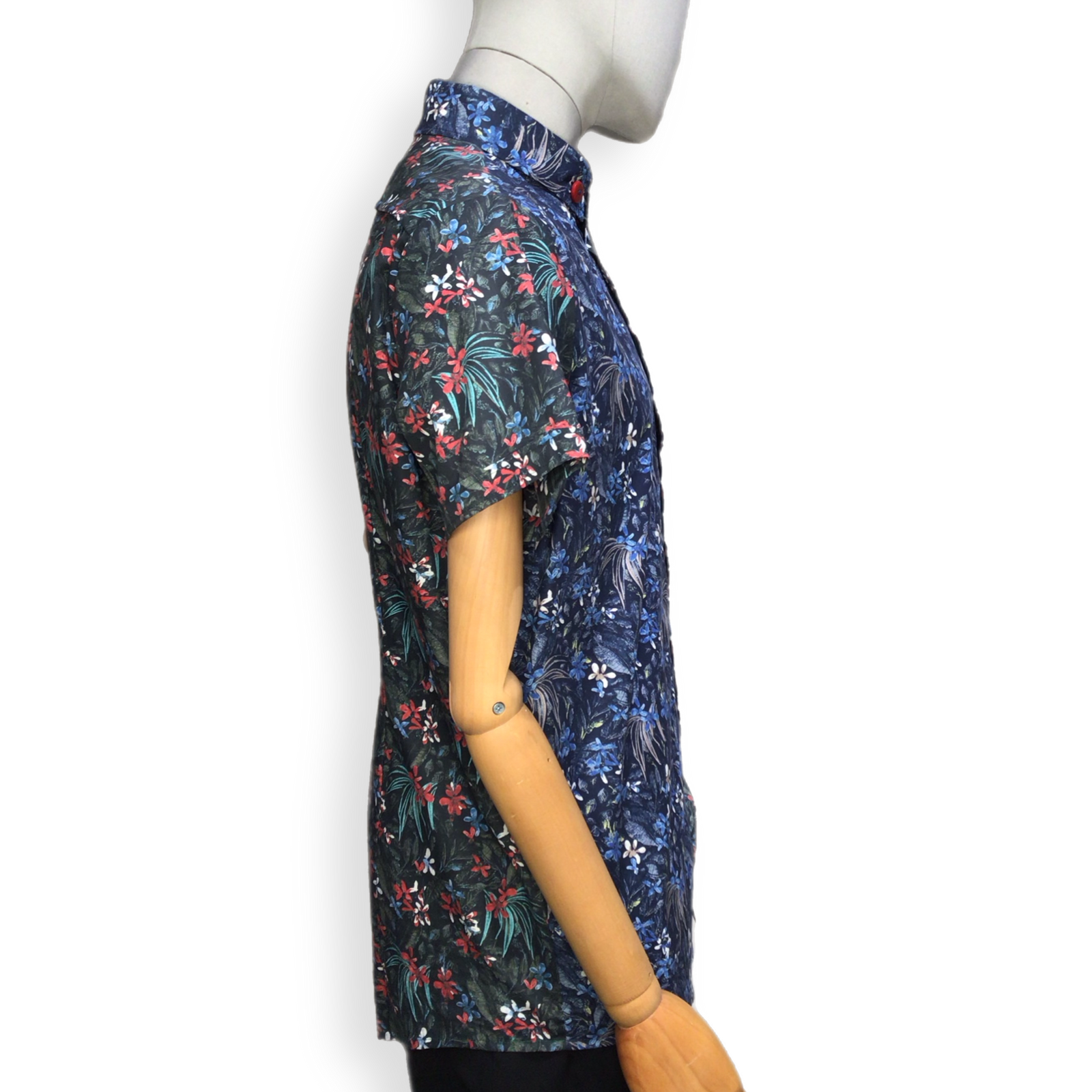 Hemd "Takeshirou" KA blau-grün