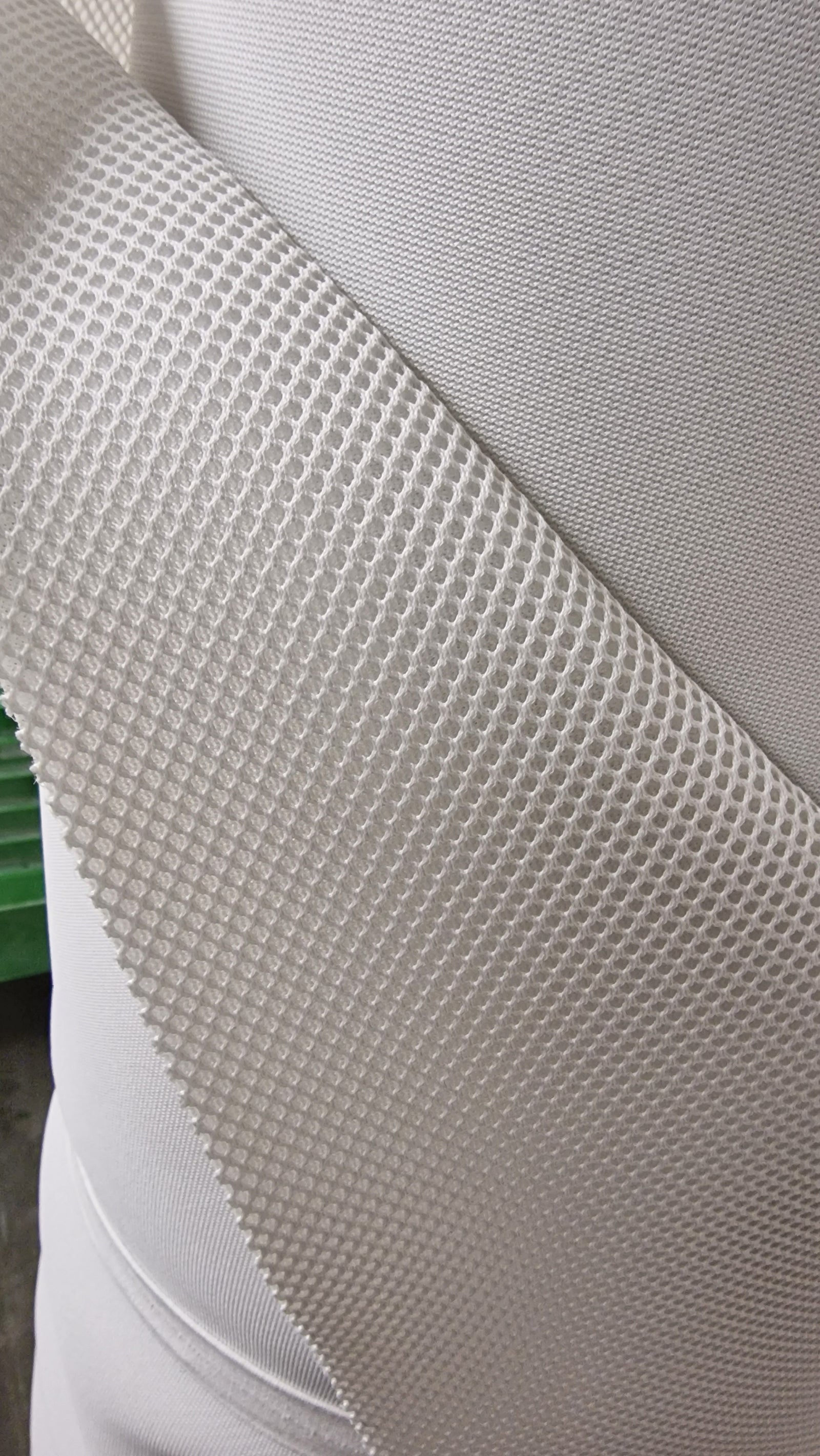 Cremeweißer Stoff – Detail 2