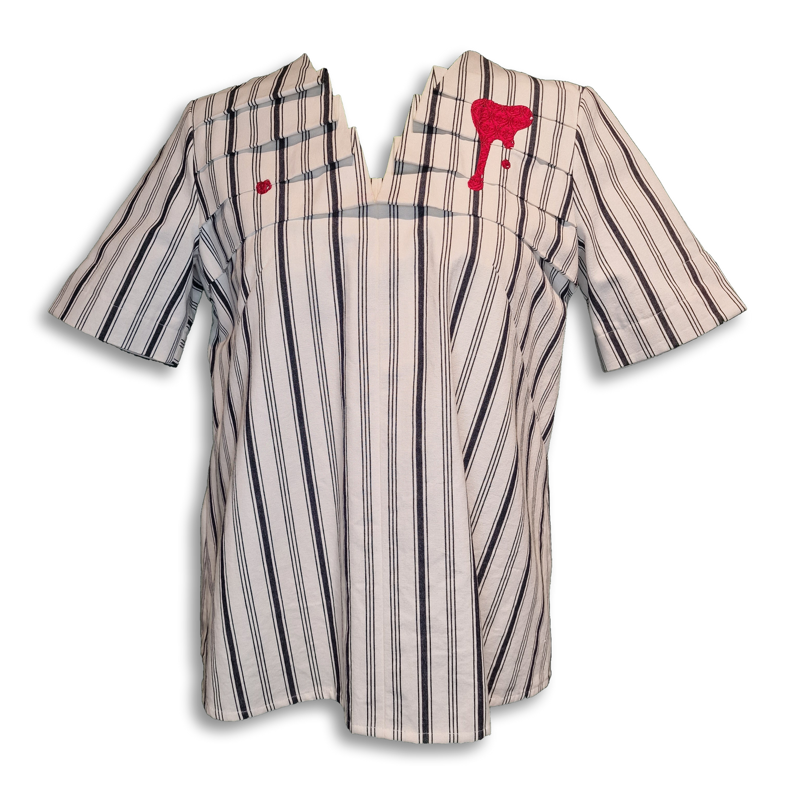Bluse "Tintenherz" Unikat von 'leonid matthias'