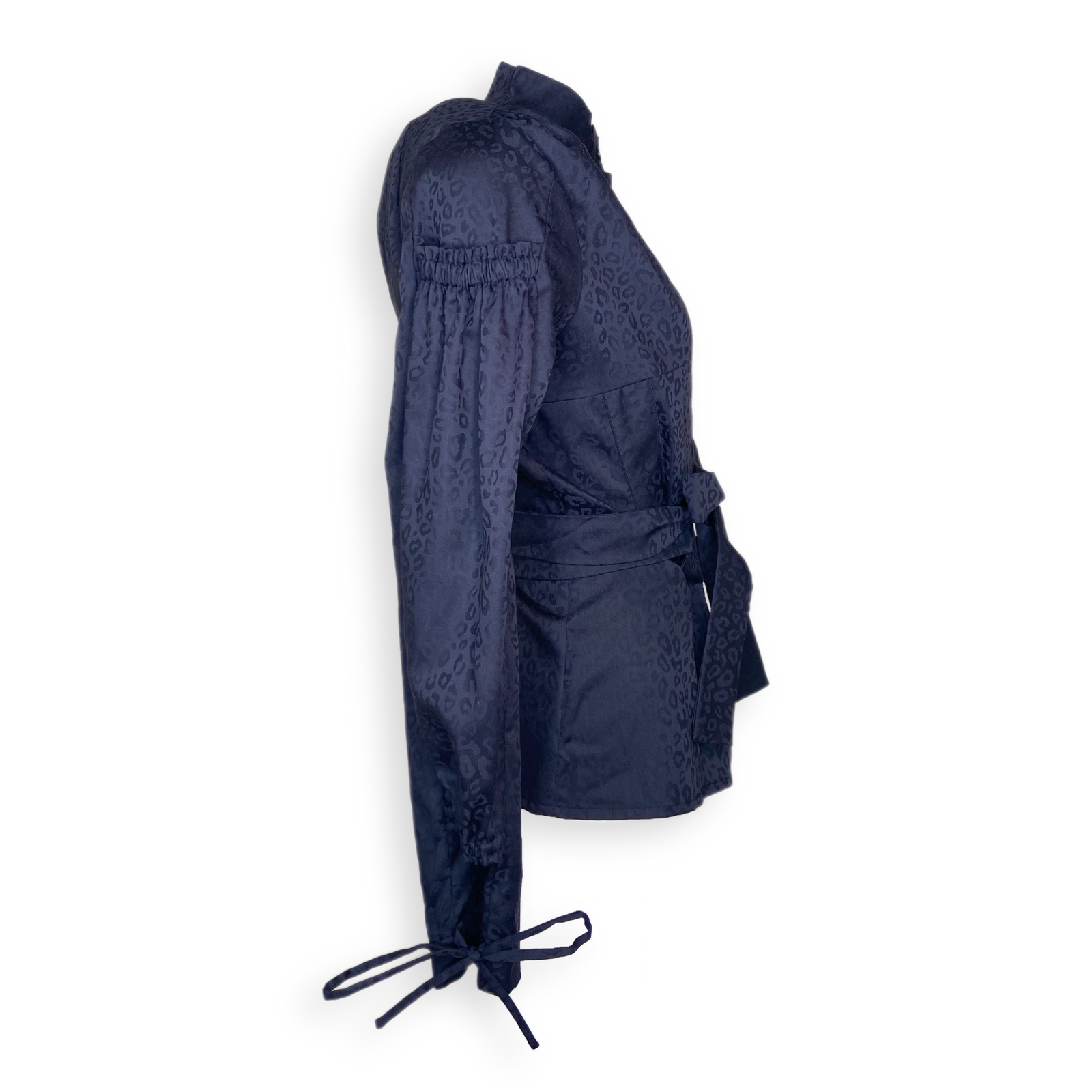 Bluse "SCHSNHSN" leo-schwarz