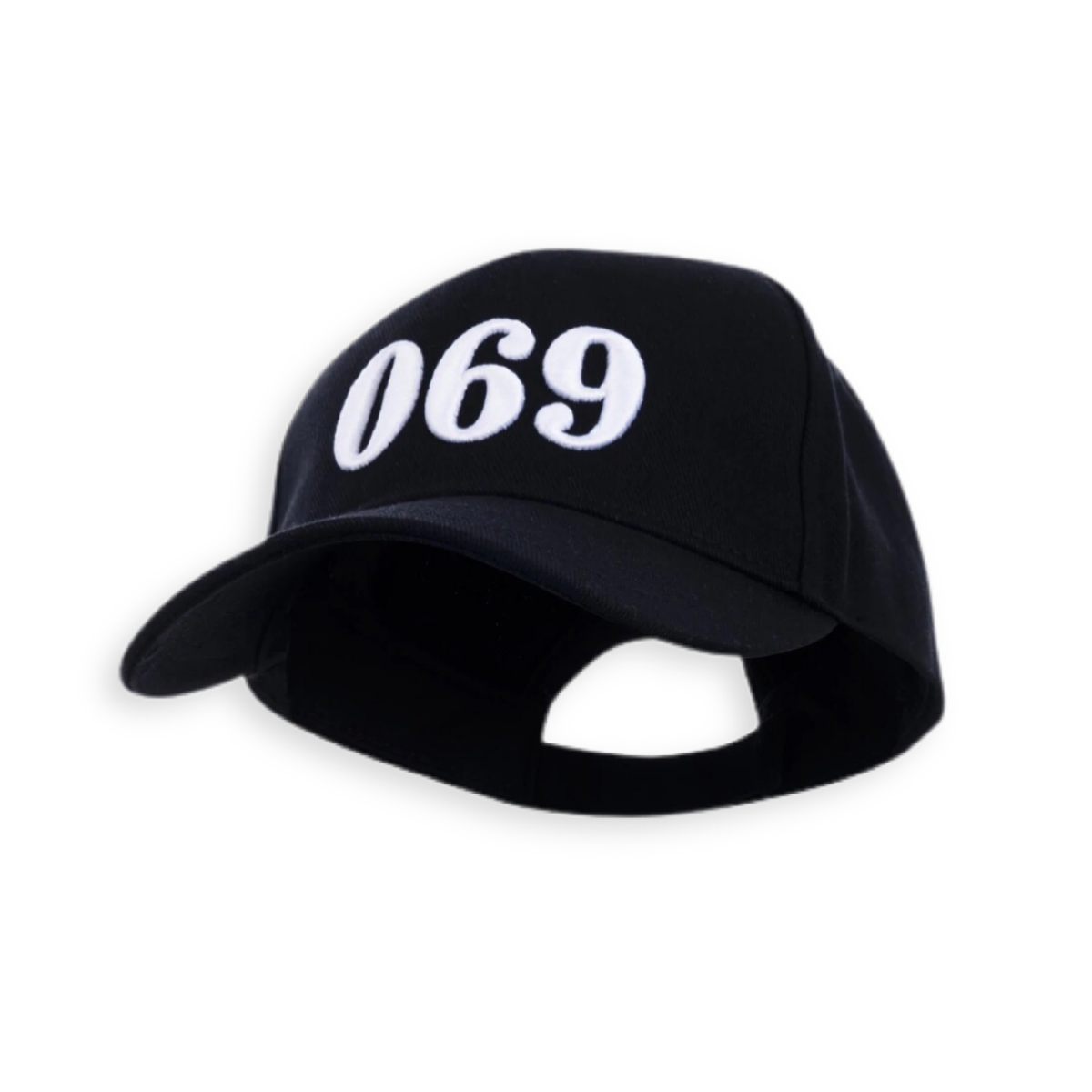 Kappe "069" schwarz-weiß