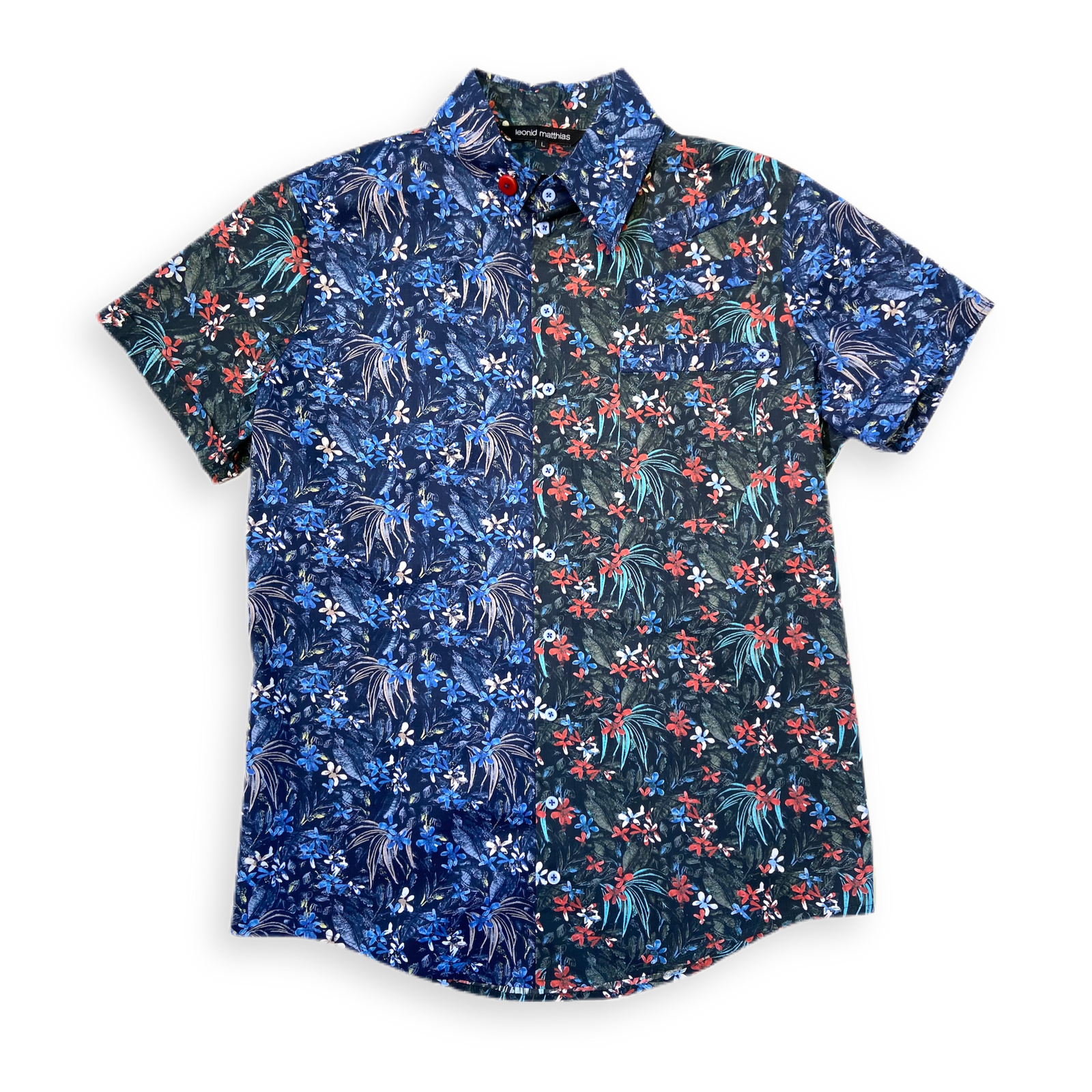 Hemd "Takeshirou" KA blau-grün