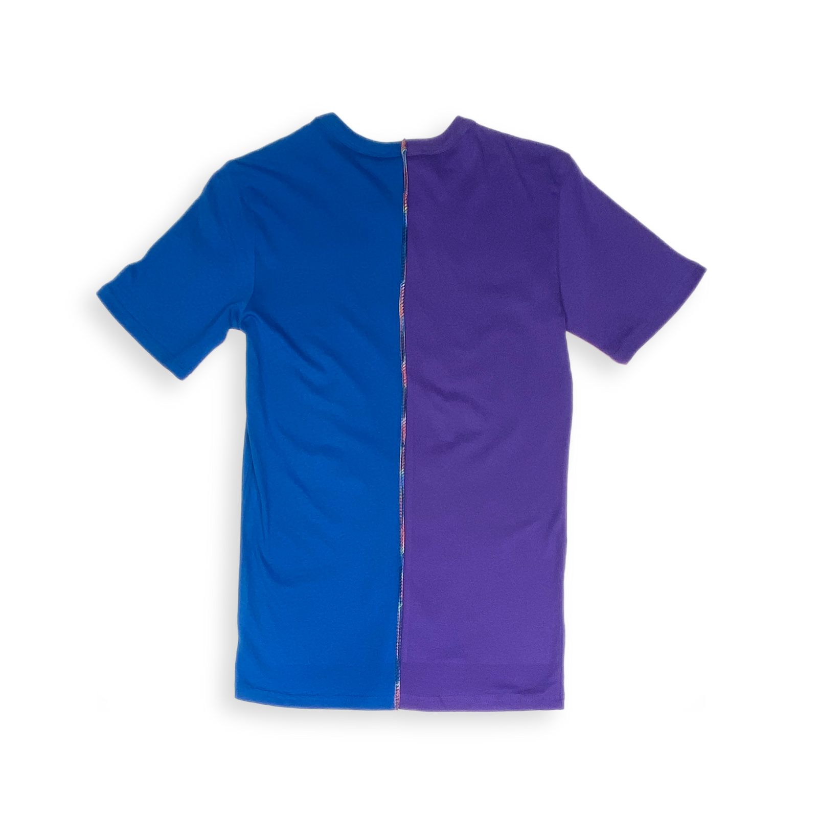 "I am not fake" T-Shirt lila-blau