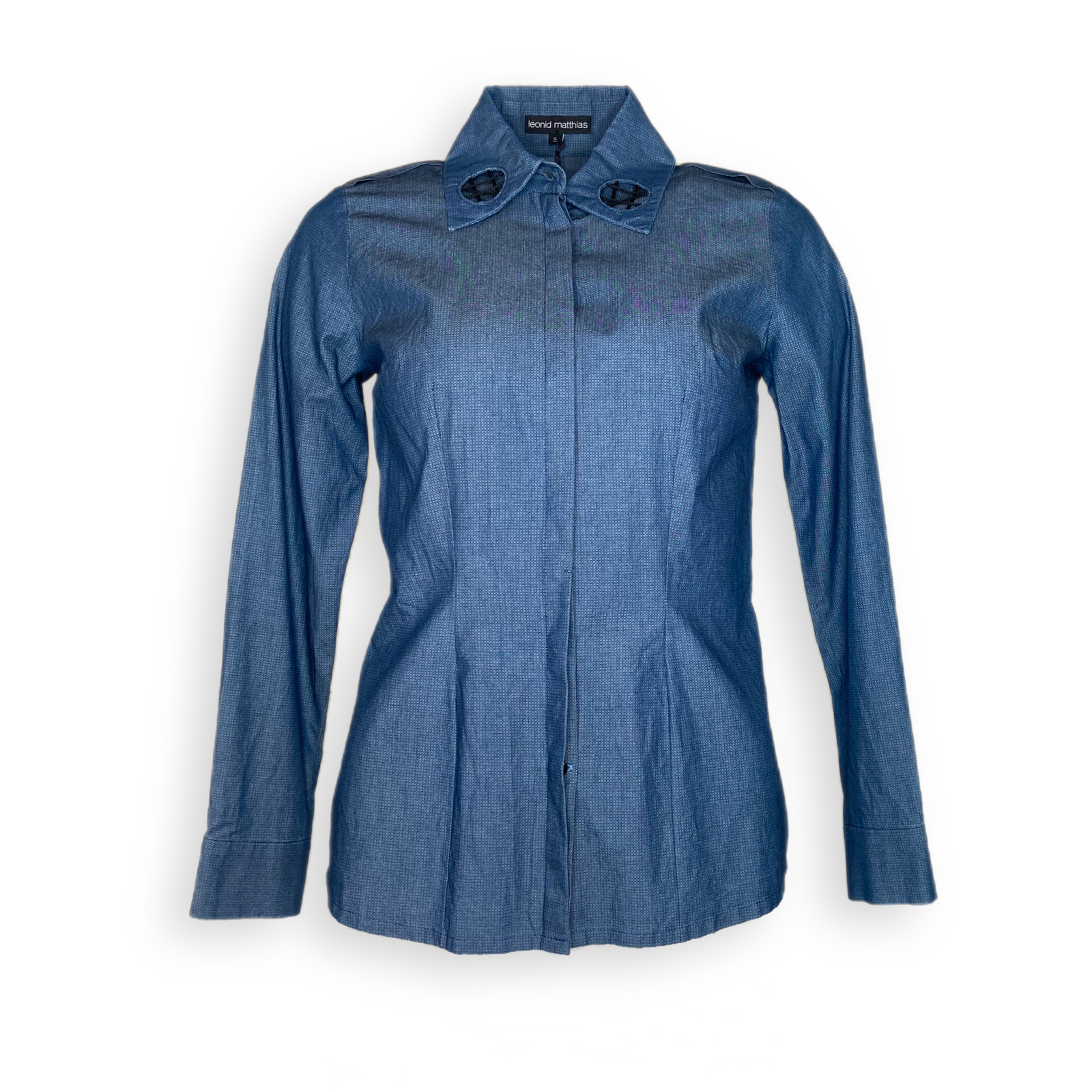 Bluse "Osaka" blau