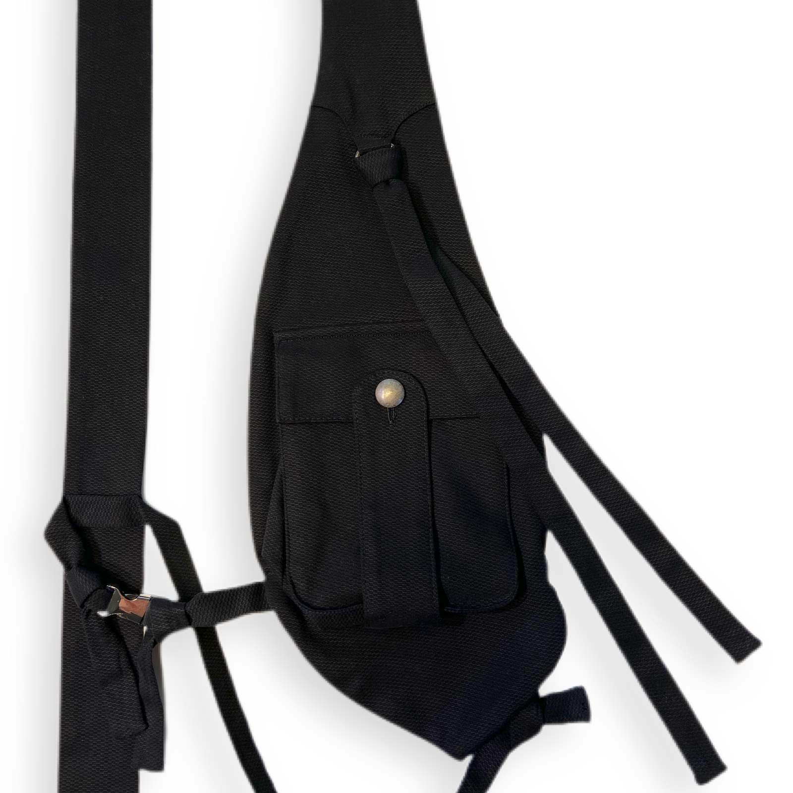 Weste "Bondage" schwarz