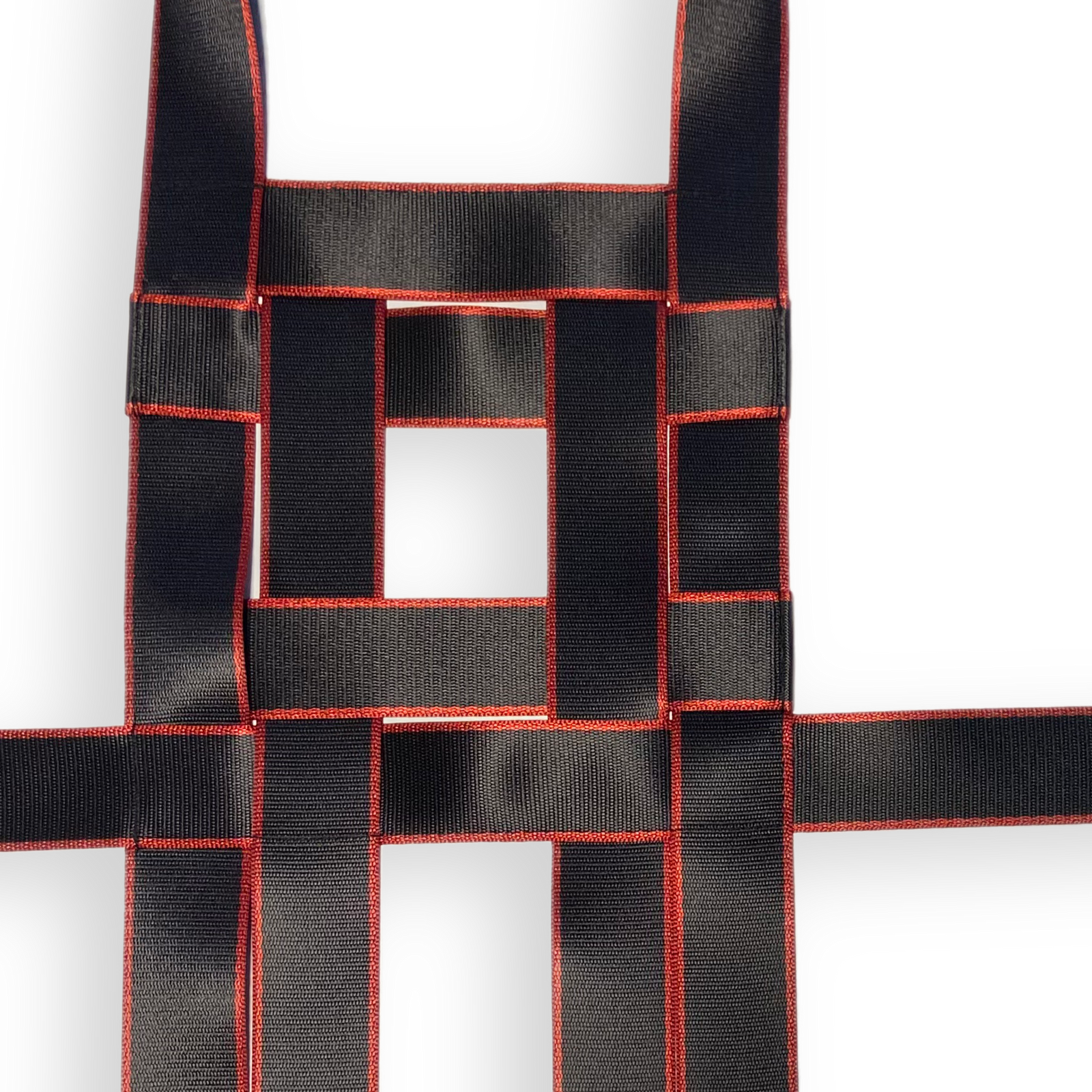 Harness "HRHM" schwarz-rot breit