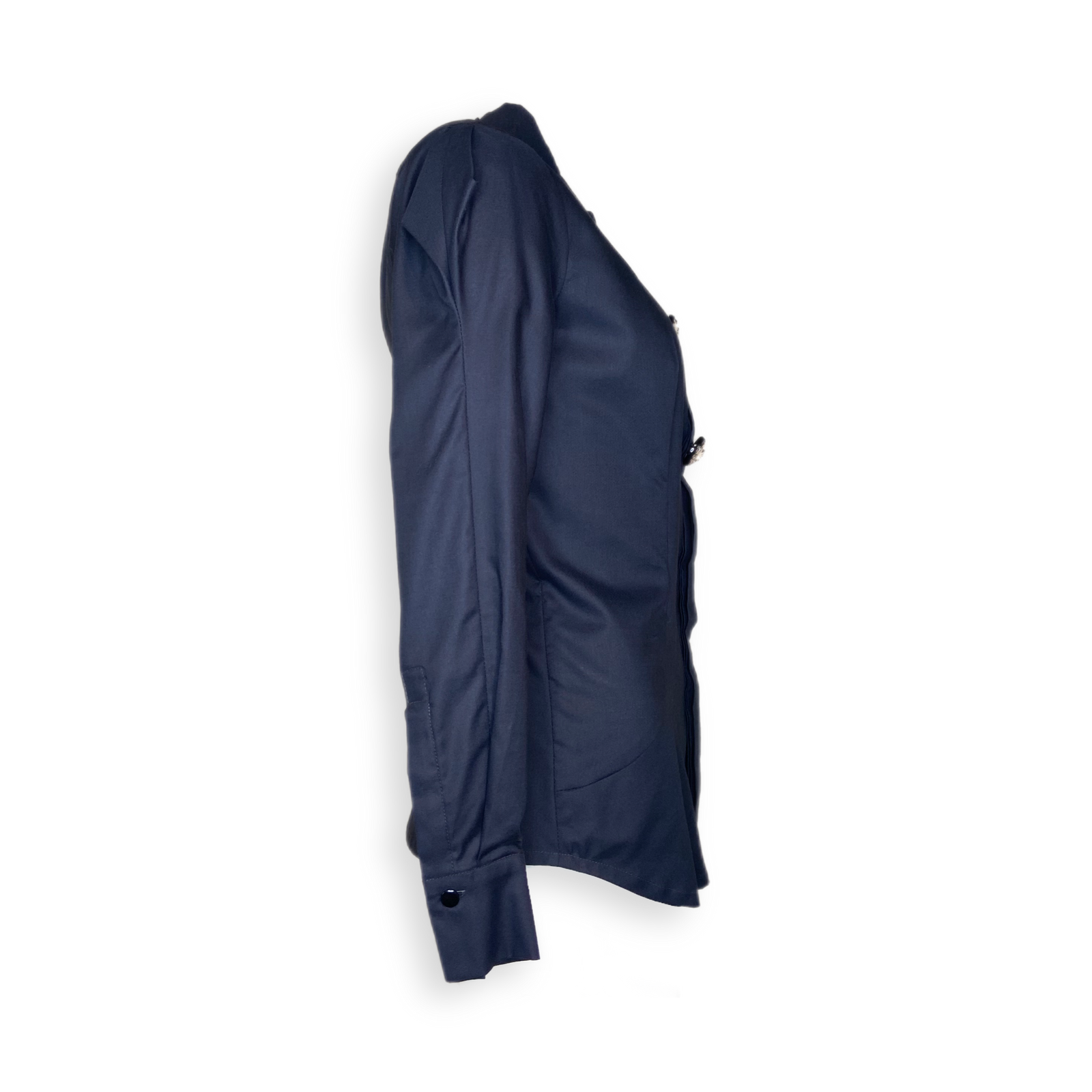 Bluse "Kioto" Knöpfe gelb