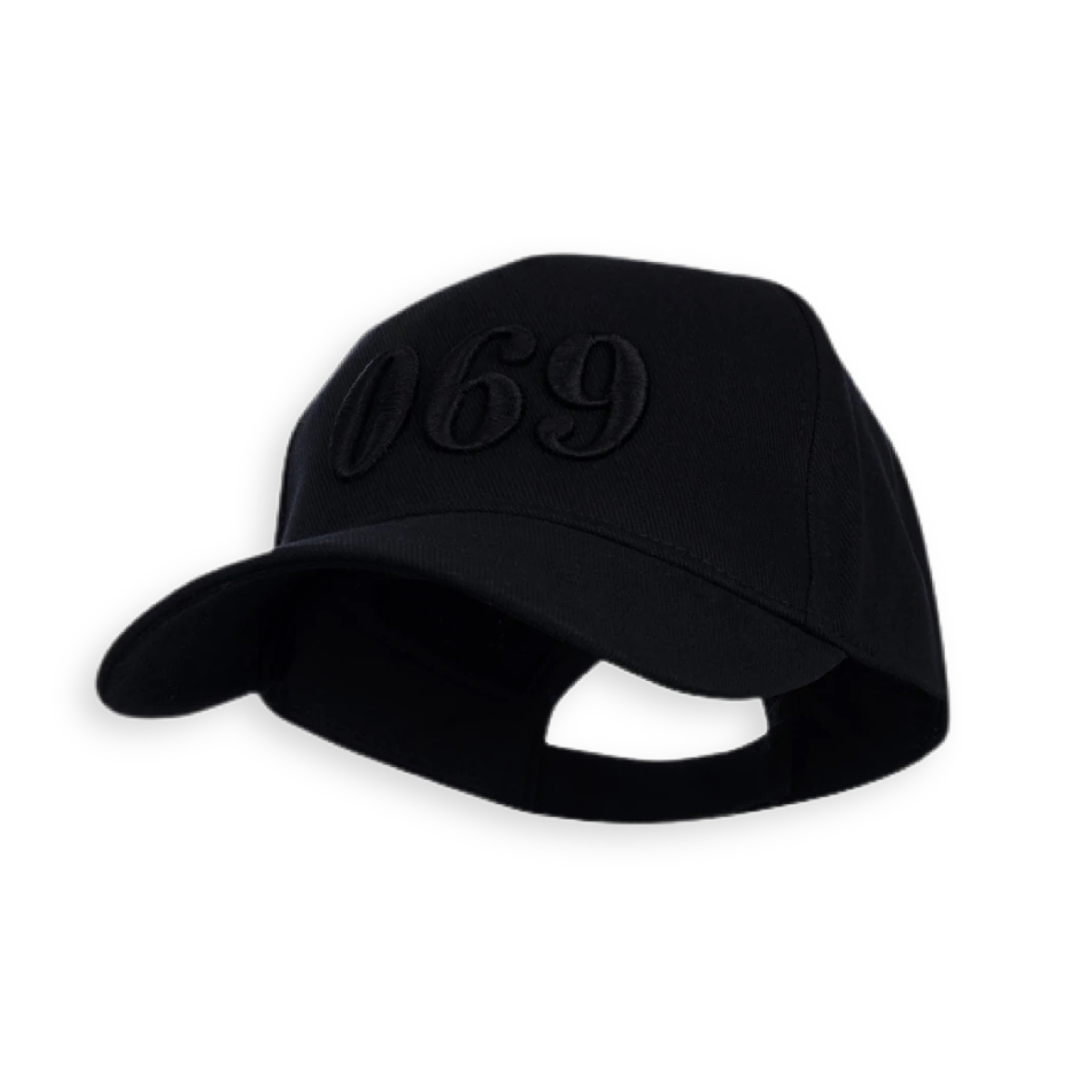 Kappe "069" schwarz-schwarz