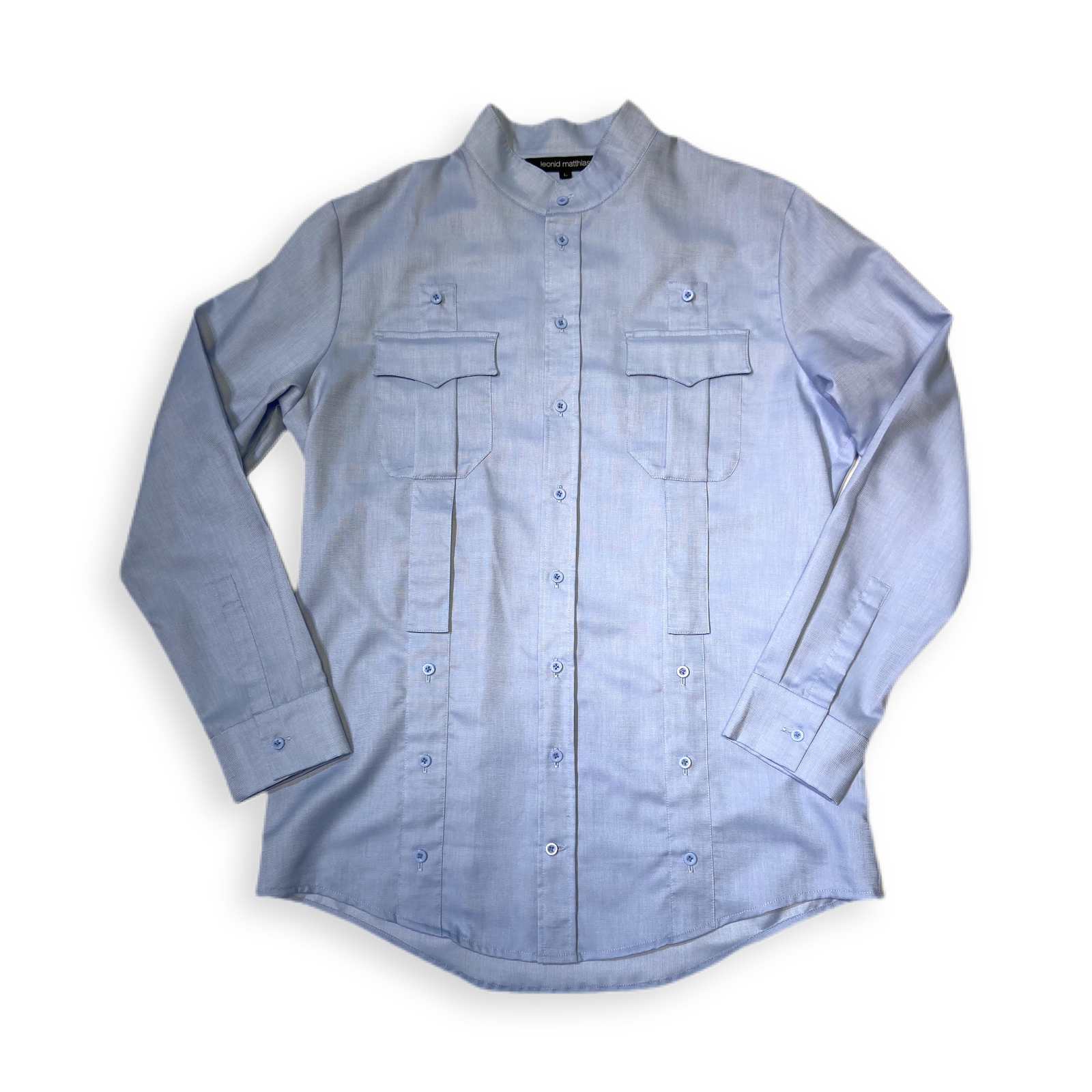 Hemd "FRNKFRT" blau