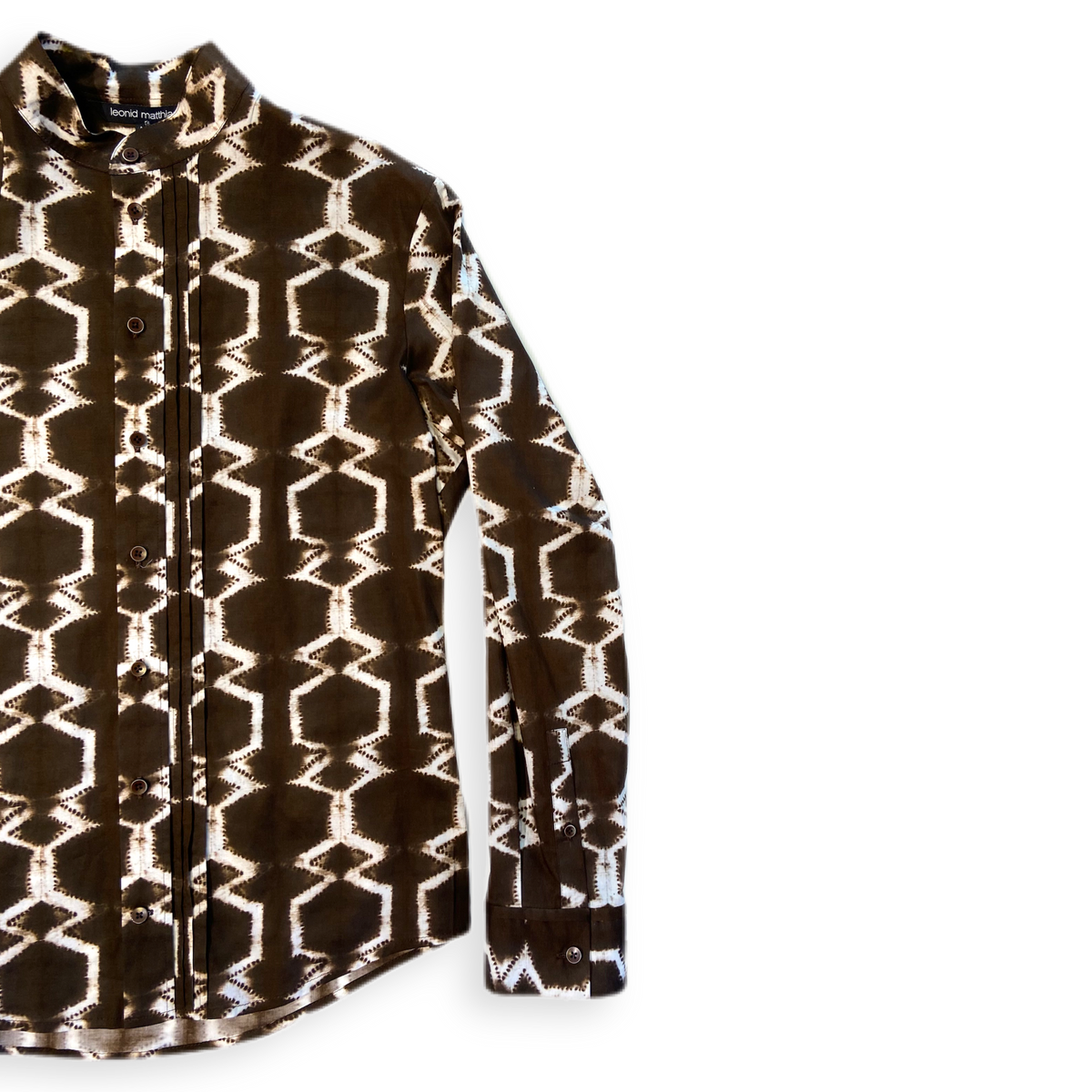 Hemd "Makuchari" braun