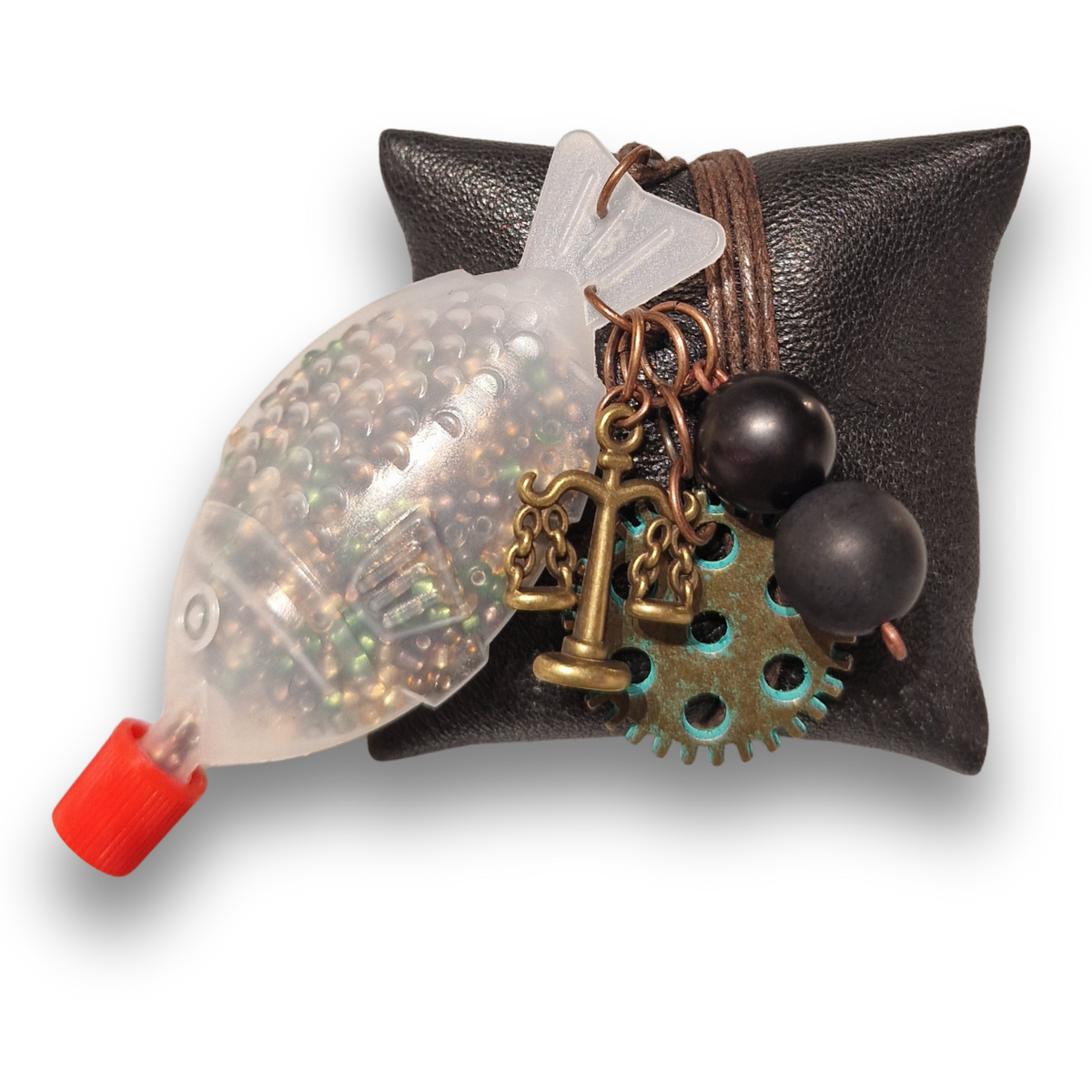 Fischkette Unikat &quot;Waage&quot;