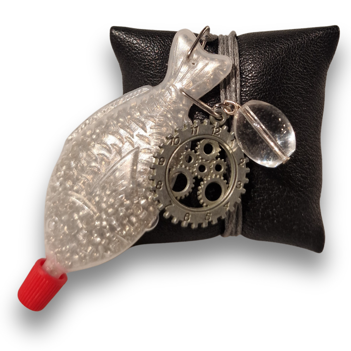 Fischkette Unikat &quot;about time&quot;