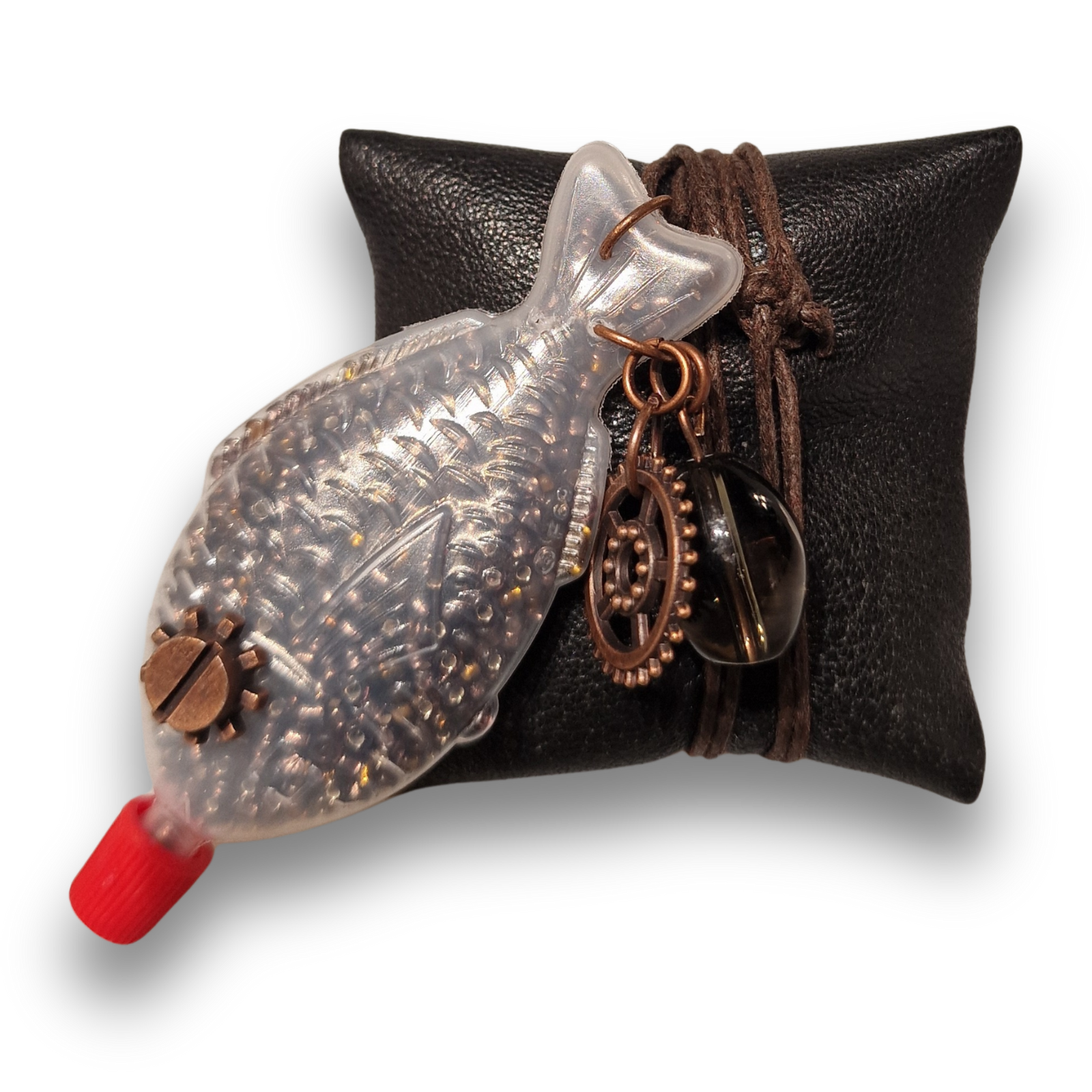 Fischkette Unikat "Zahnrad"