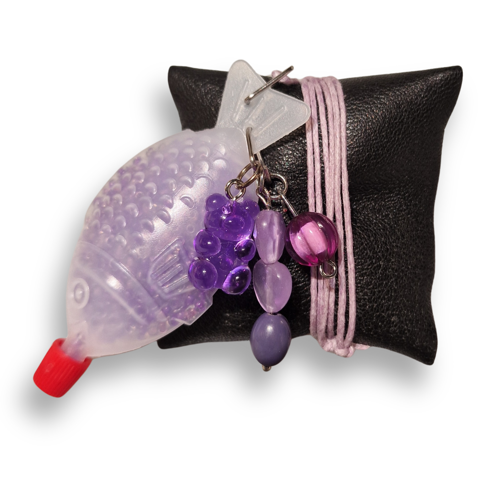 Fischkette "gumbear lilac"
