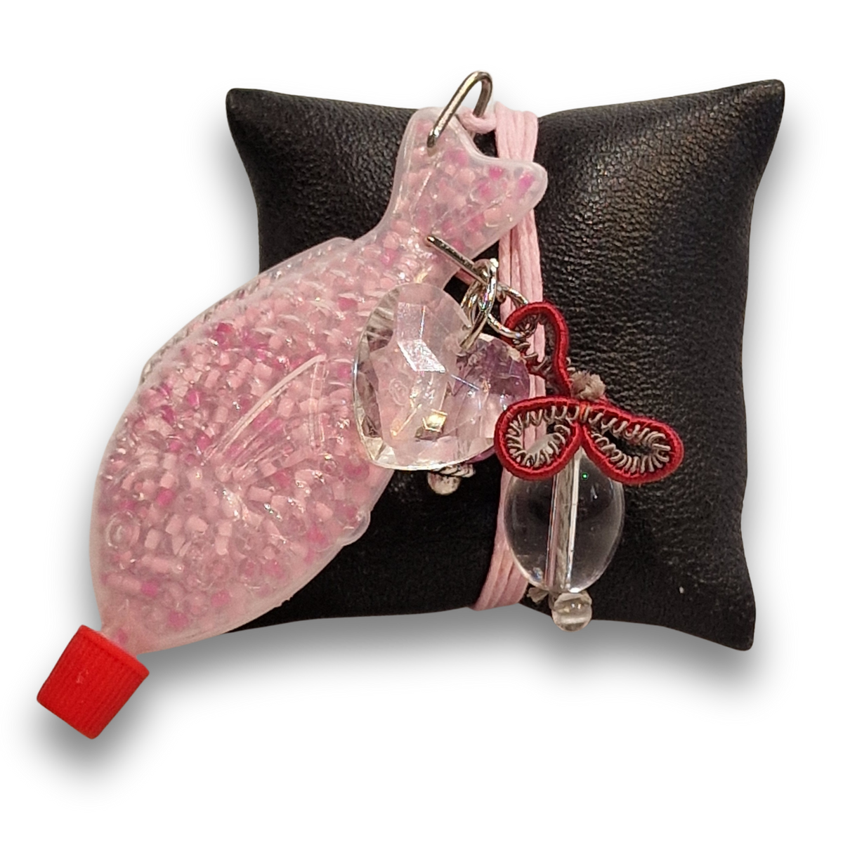 Fischkette Unikat &quot;clear heart&quot;