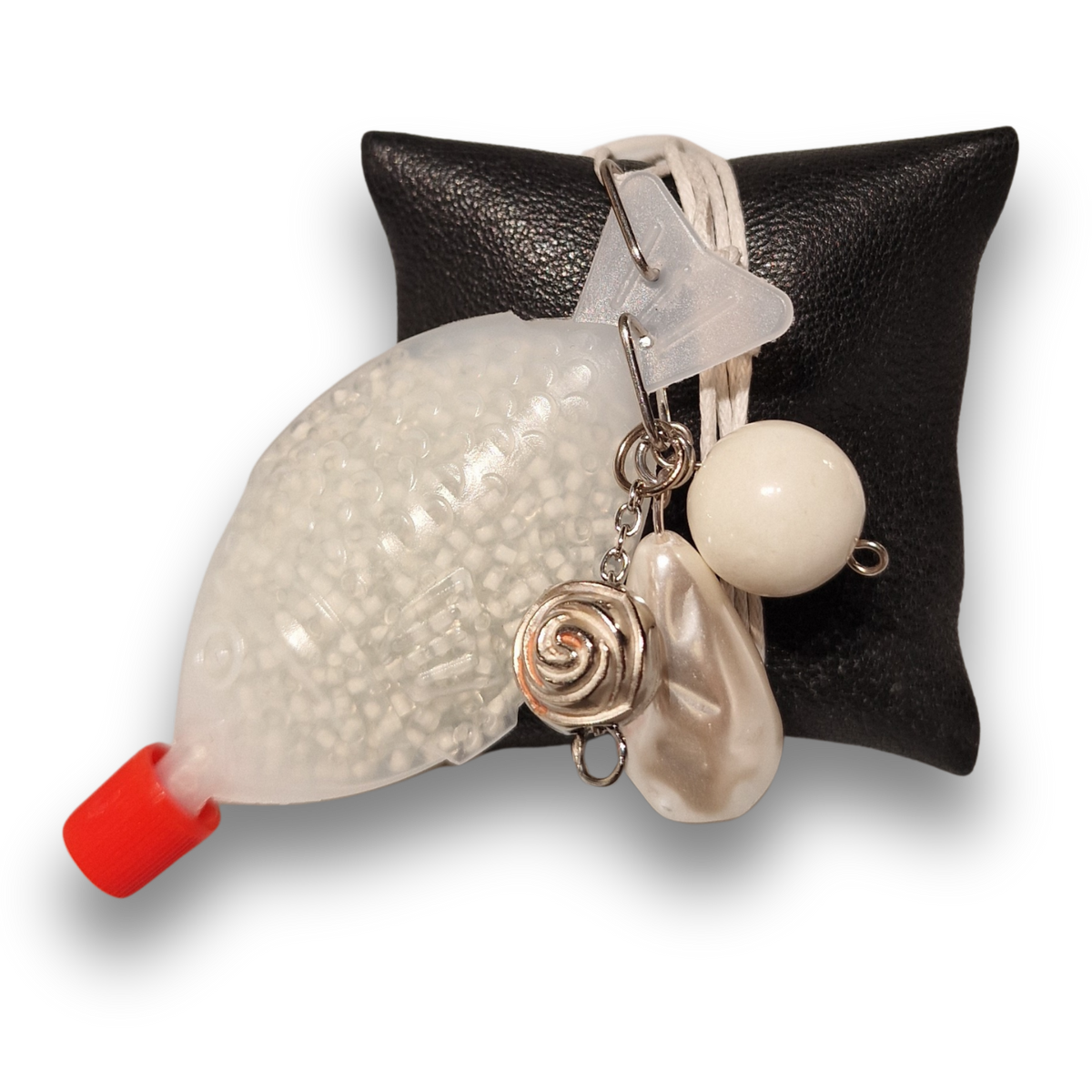 Fischkette Unikat &quot;White Rhapsody&quot;