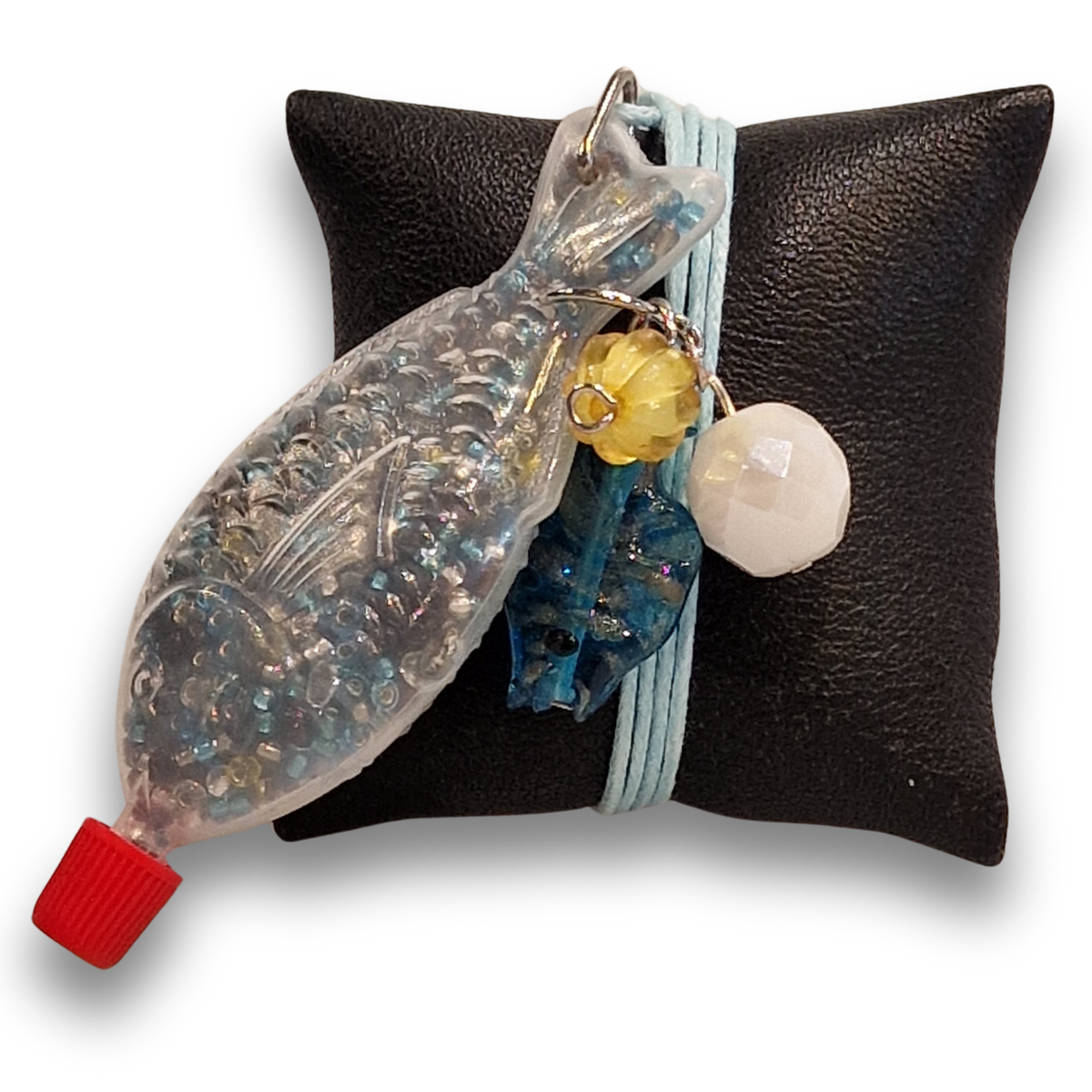 Fischkette Unikat &quot;Abstract&quot;