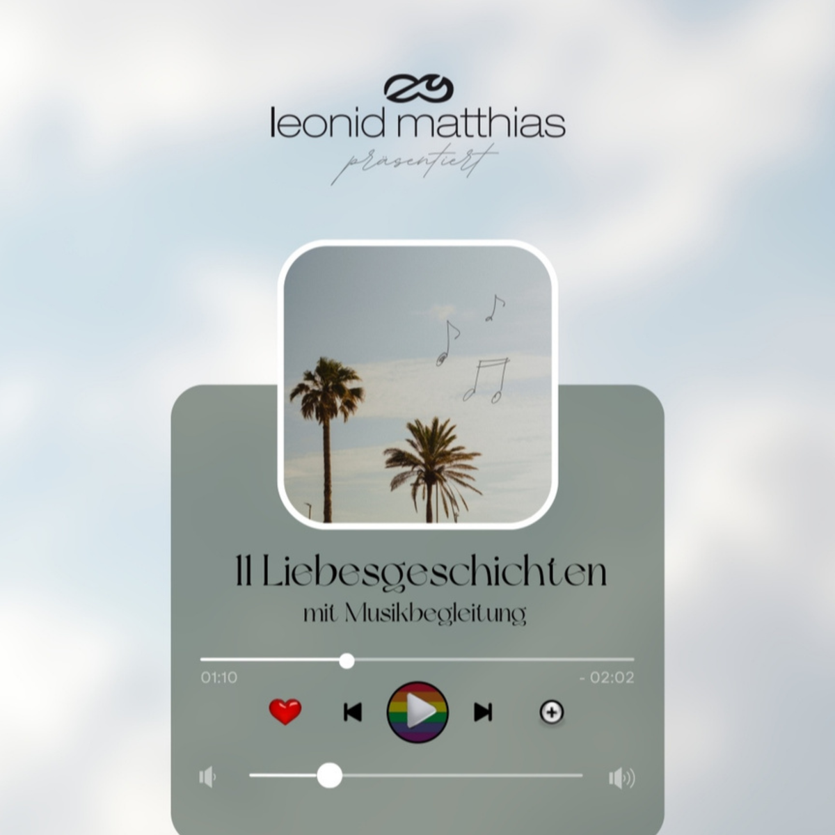 Lesung 11 Liebesgeschichten mit Musikbegleitung