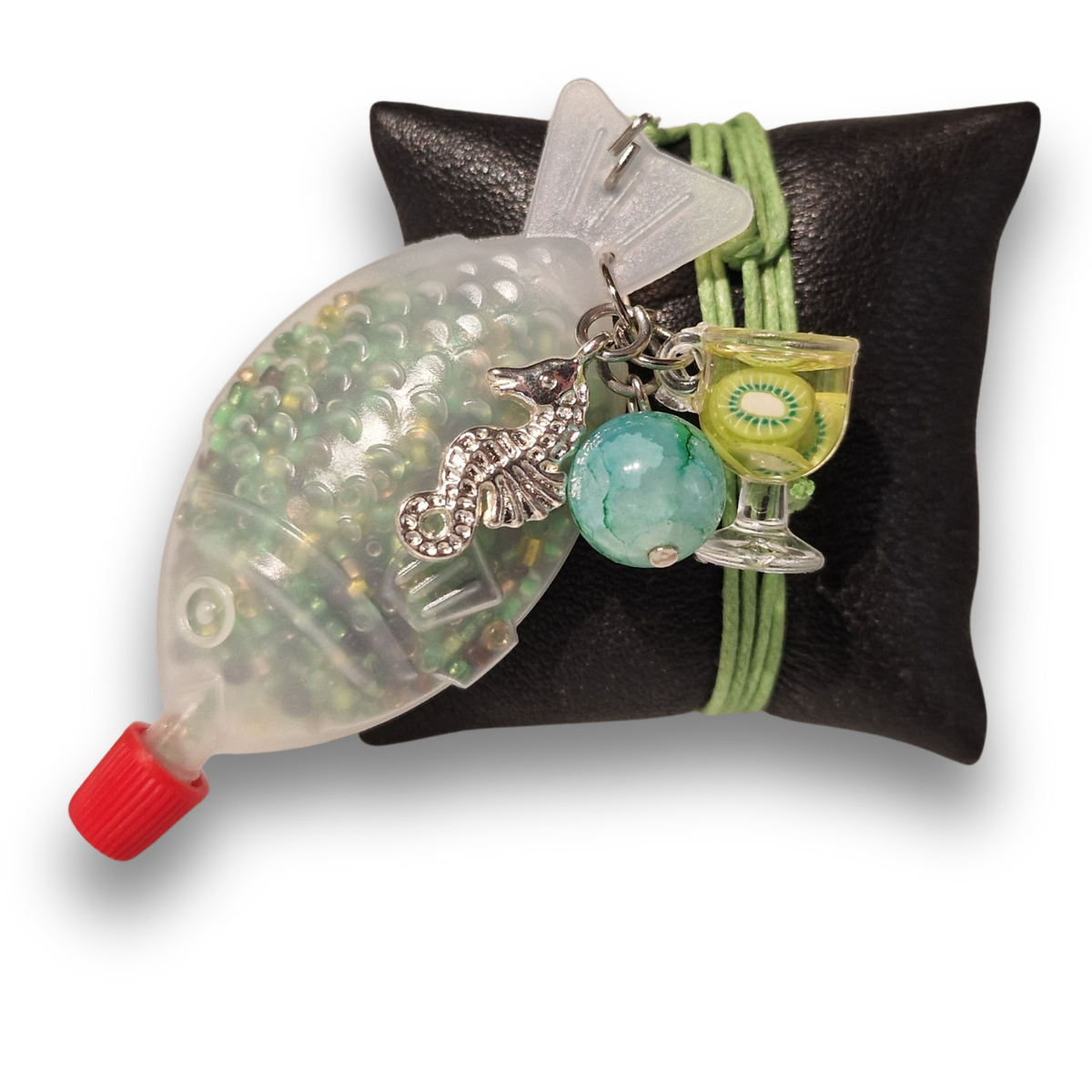 Fischkette Unikat &quot;Kiwi Beach&quot;