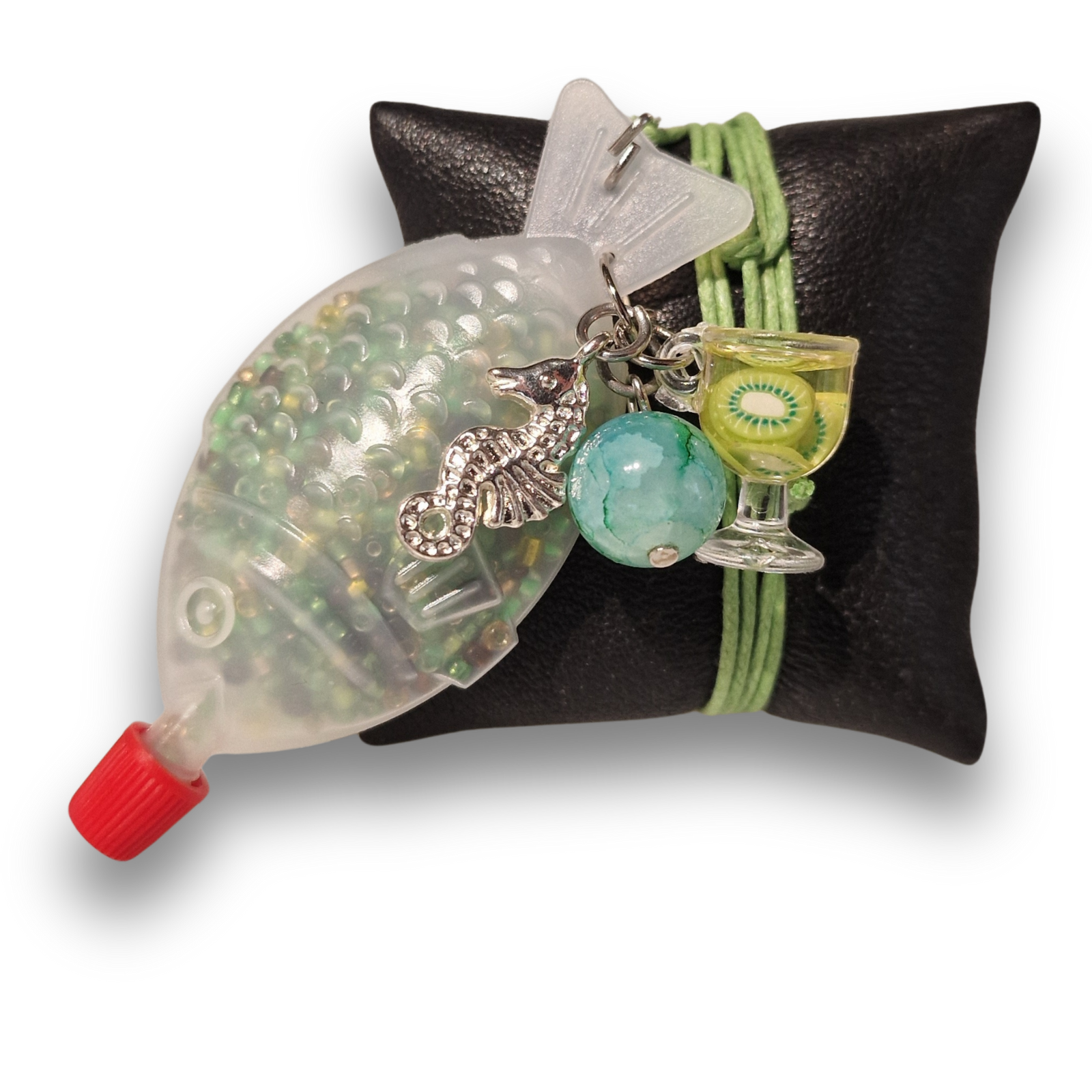 Fischkette Unikat "Kiwi Beach"