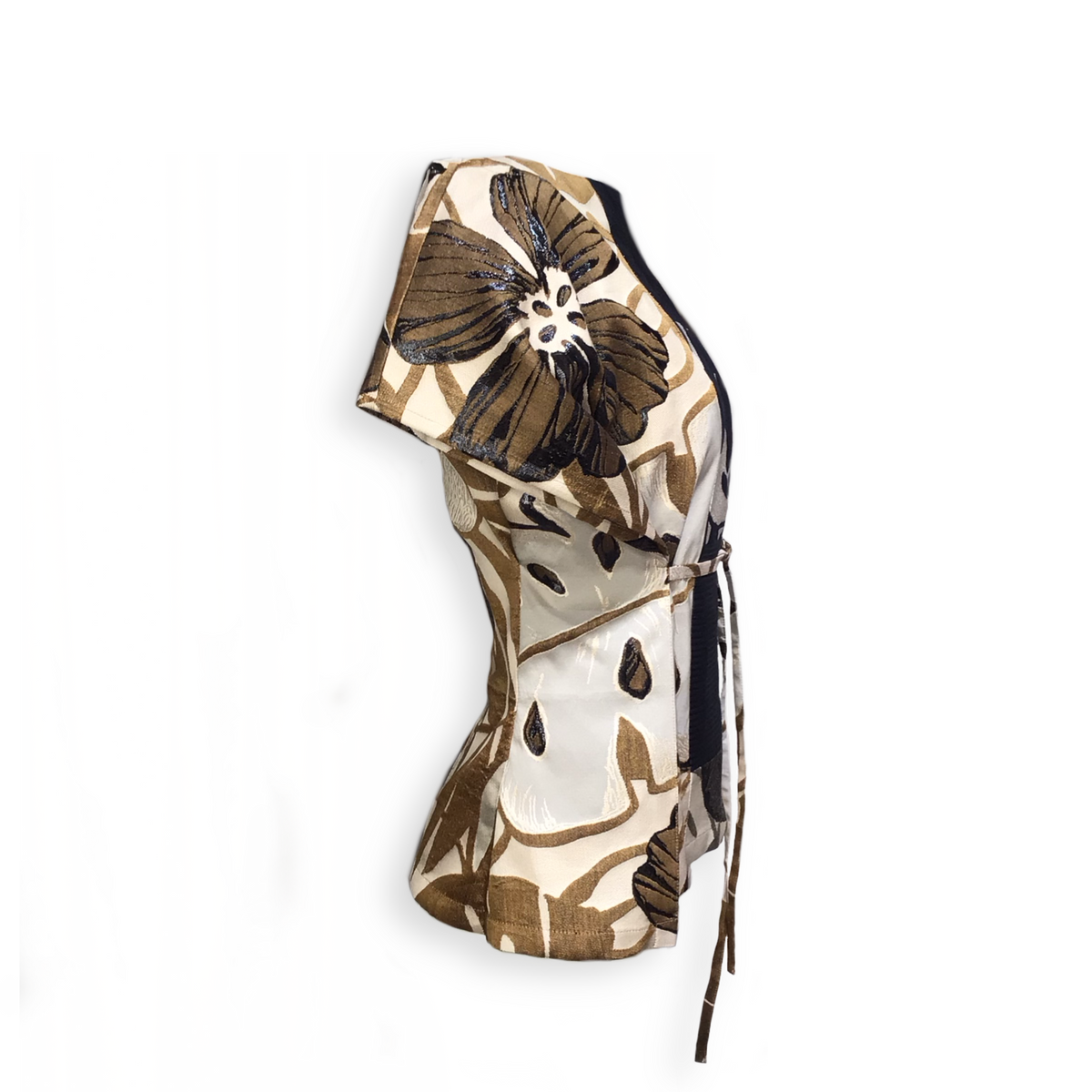 Takeshi Oberteil &quot;Jacquard Blumen&quot;