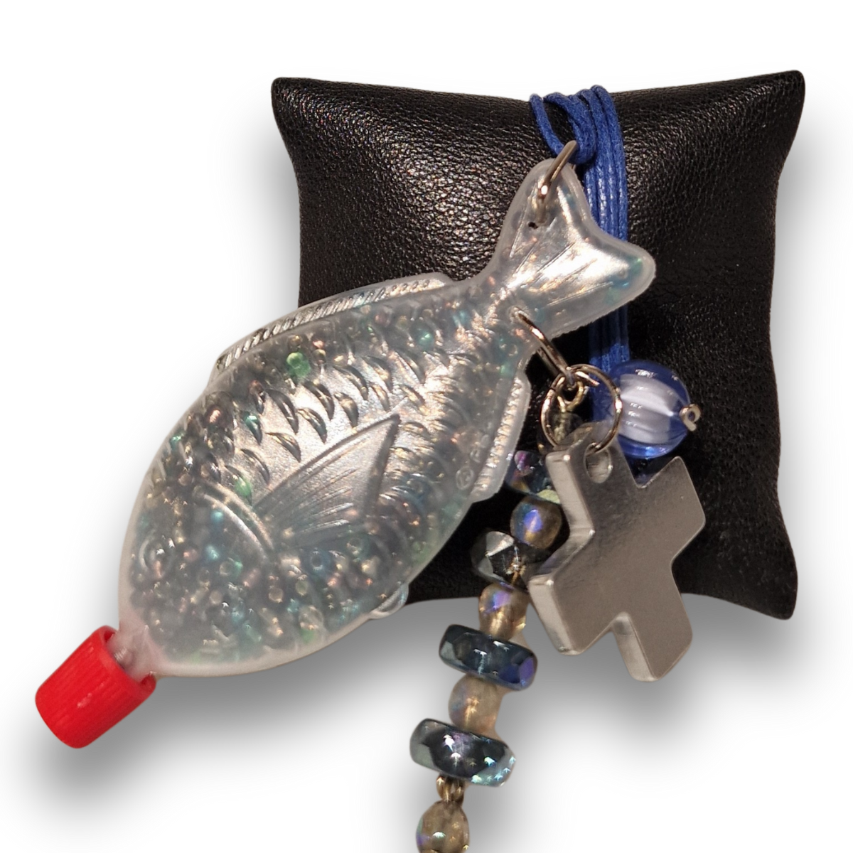 Fischkette Unikat &quot;Cross&quot;