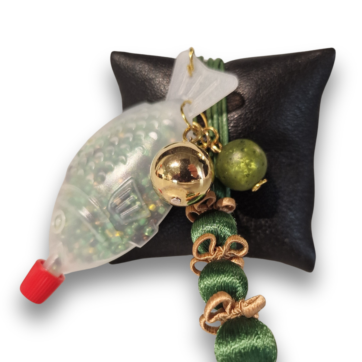 Fischkette Unikat &quot;Smaragd Tree&quot;