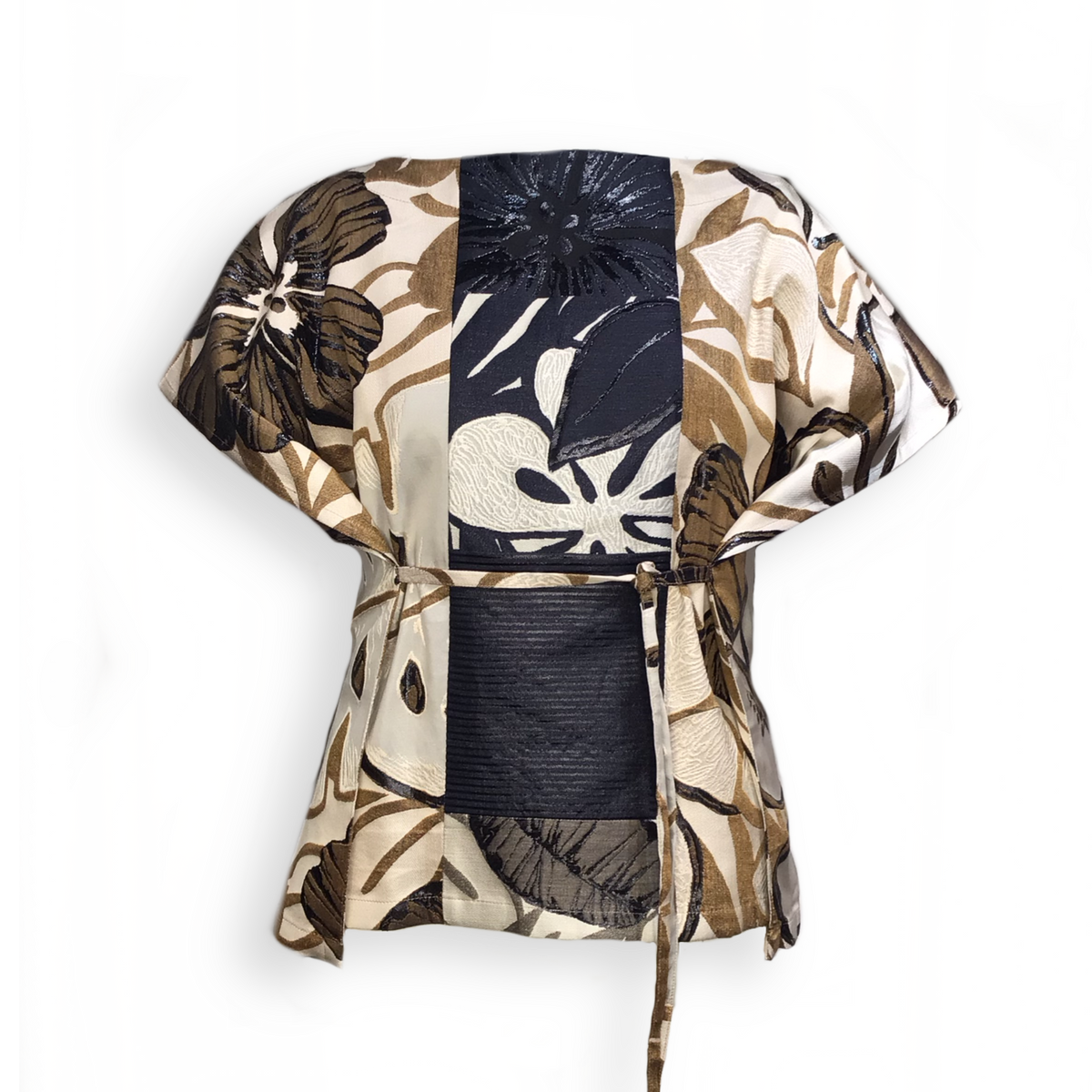 Takeshi Oberteil &quot;Jacquard Blumen&quot;