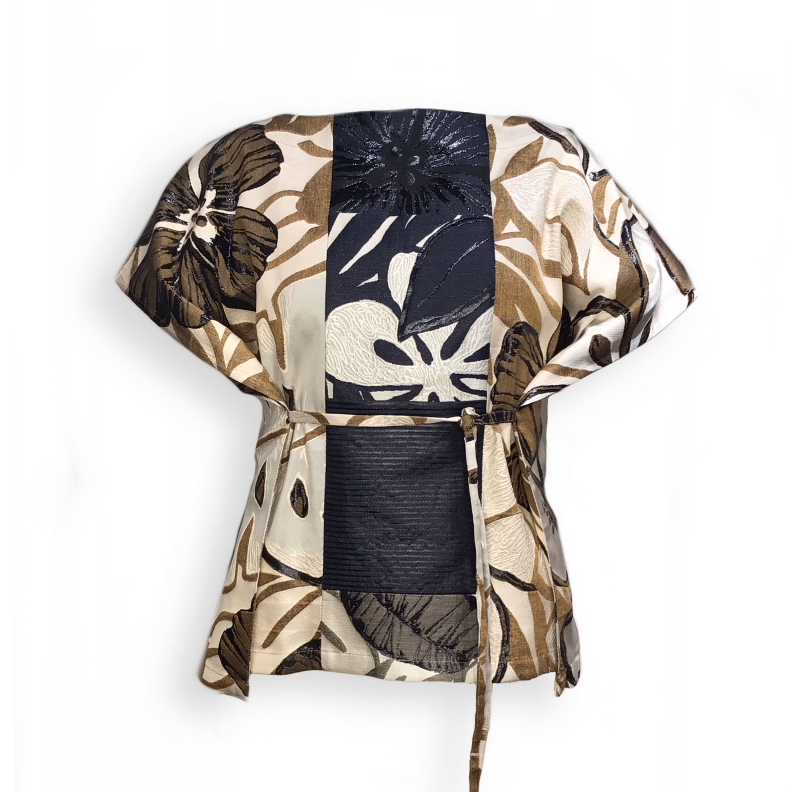 Takeshi Oberteil "Jacquard Blumen"