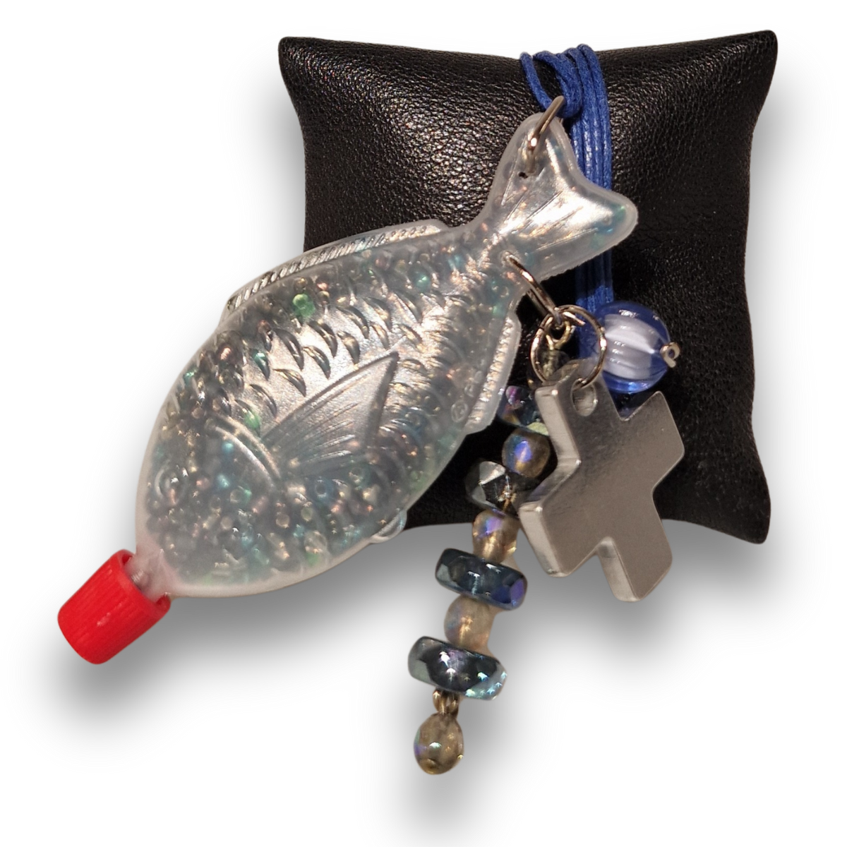 Fischkette Unikat &quot;Cross&quot;