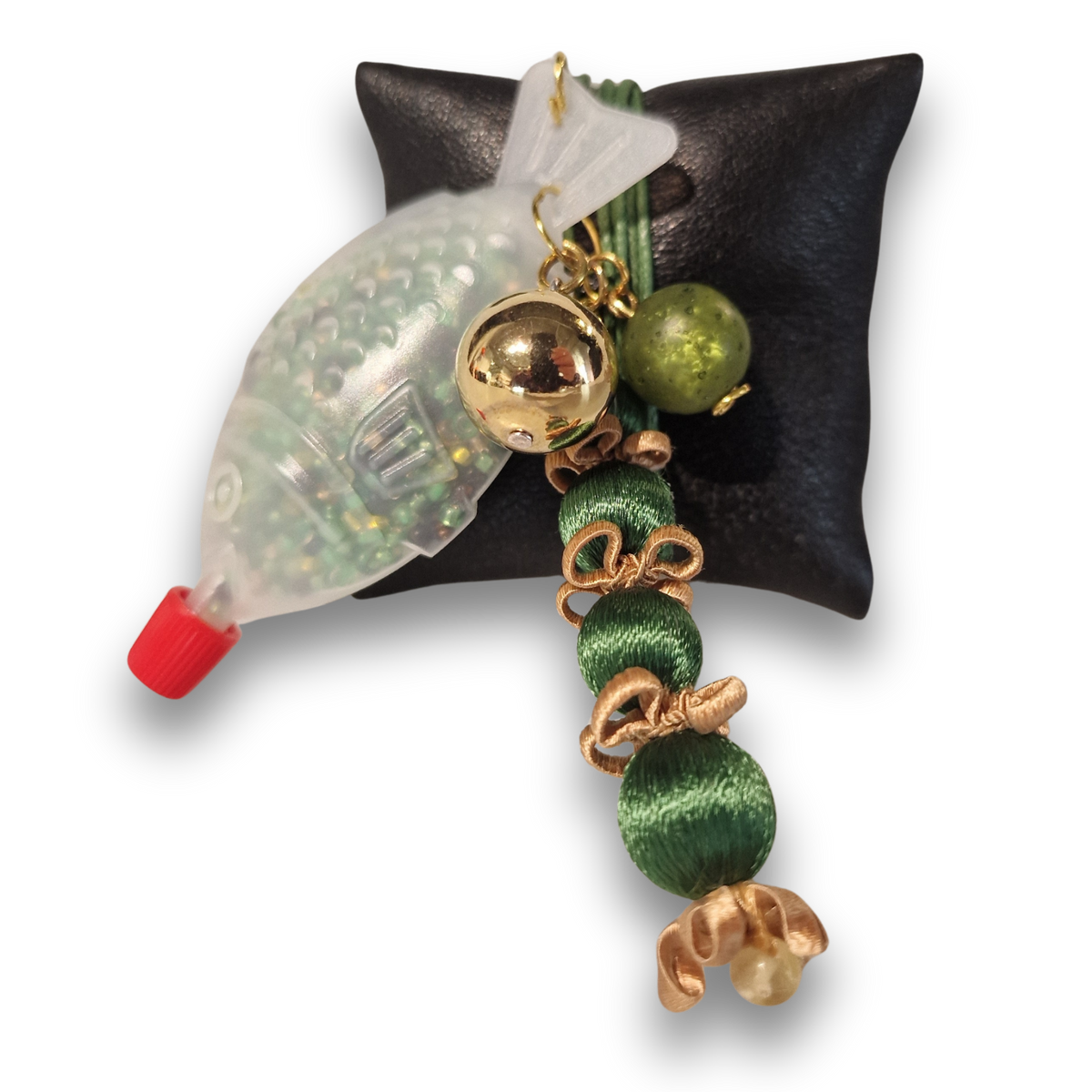 Fischkette Unikat &quot;Smaragd Tree&quot;