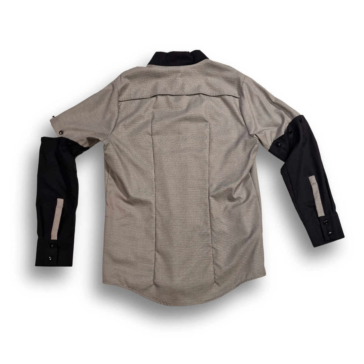 Hemd "ALTSTDT" grau-schwarz