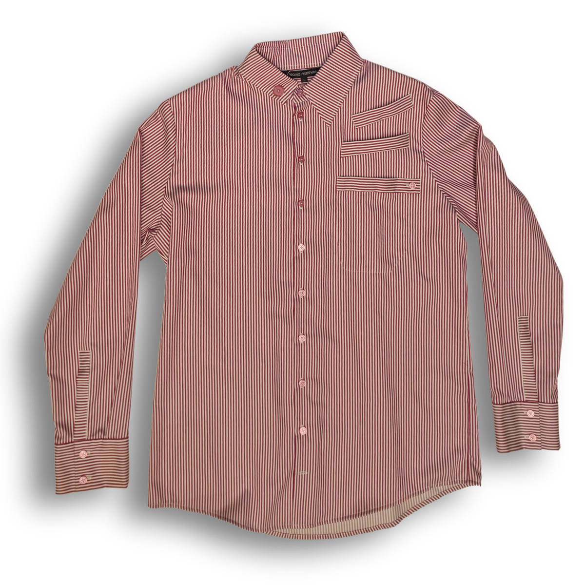 Hemd "Takeshirou" lila-gestreift