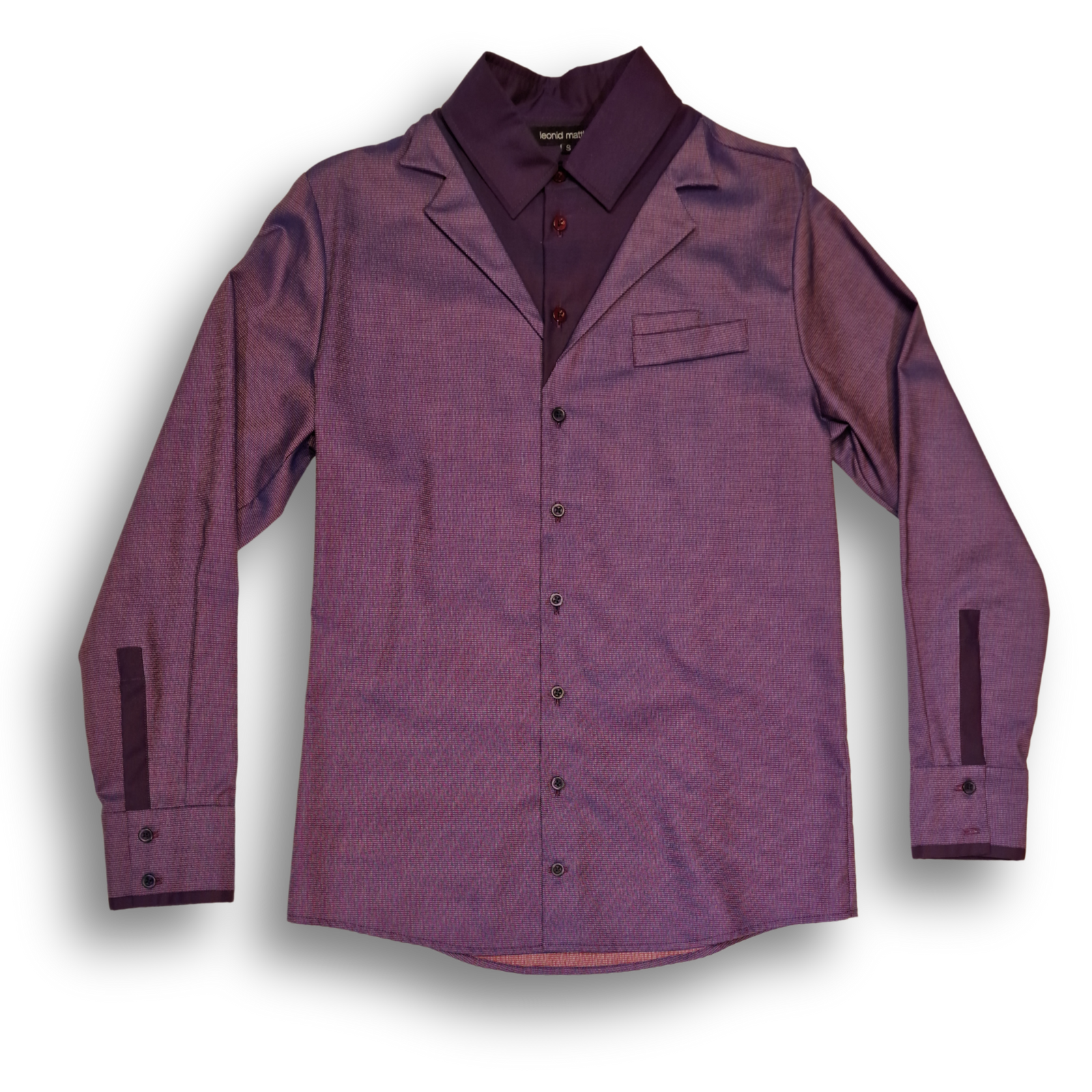 Hemd "GTLTVRTL" lila