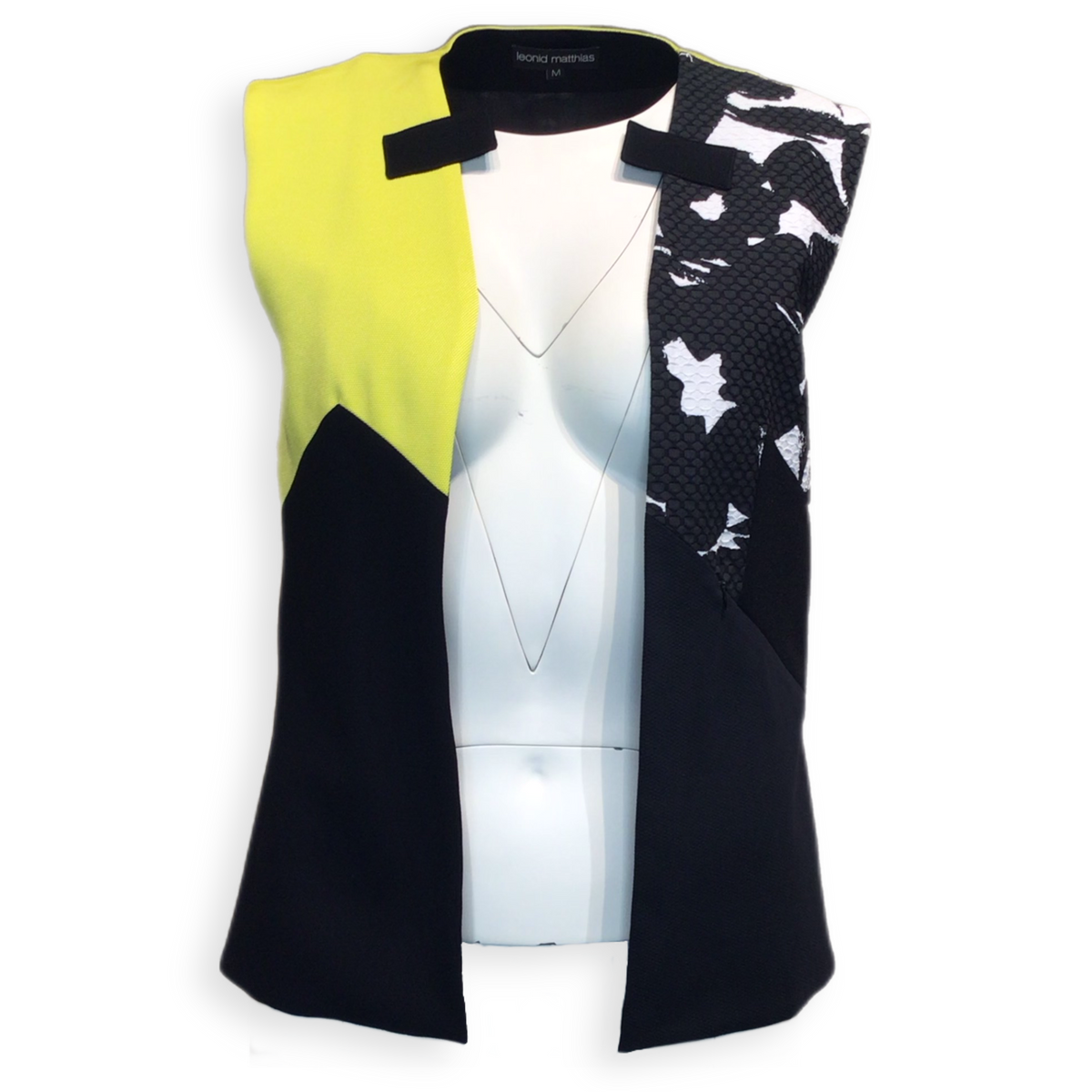 Weste &quot;BRGNNKHM&quot; schwarz-gelb