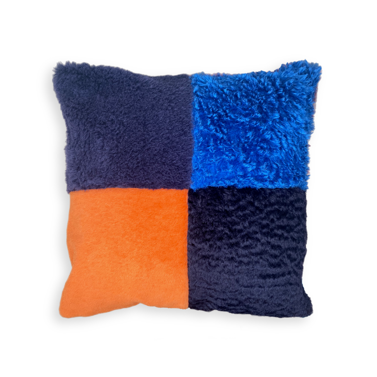 Fellkissen "too faces"