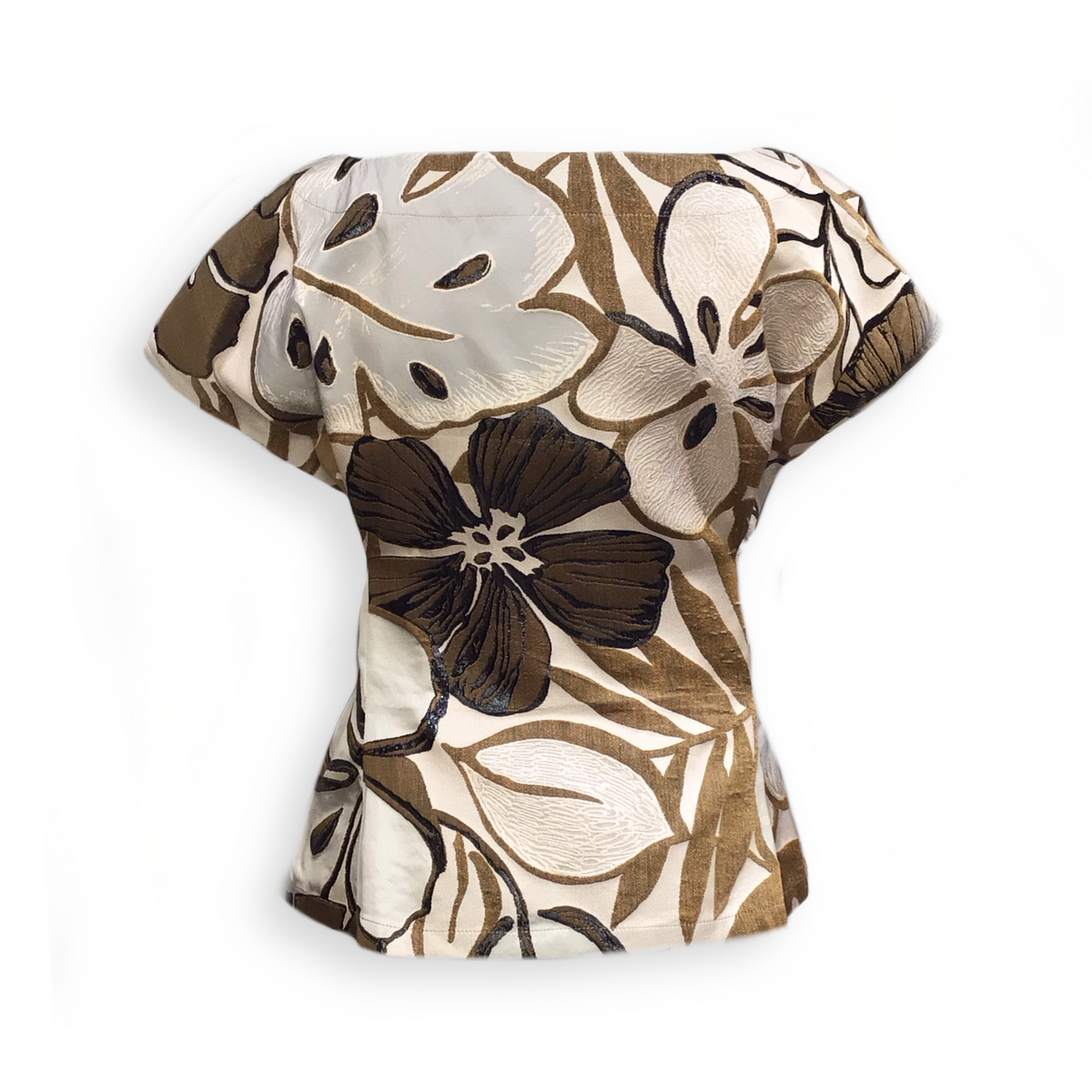 Takeshi Oberteil &quot;Jacquard Blumen&quot;