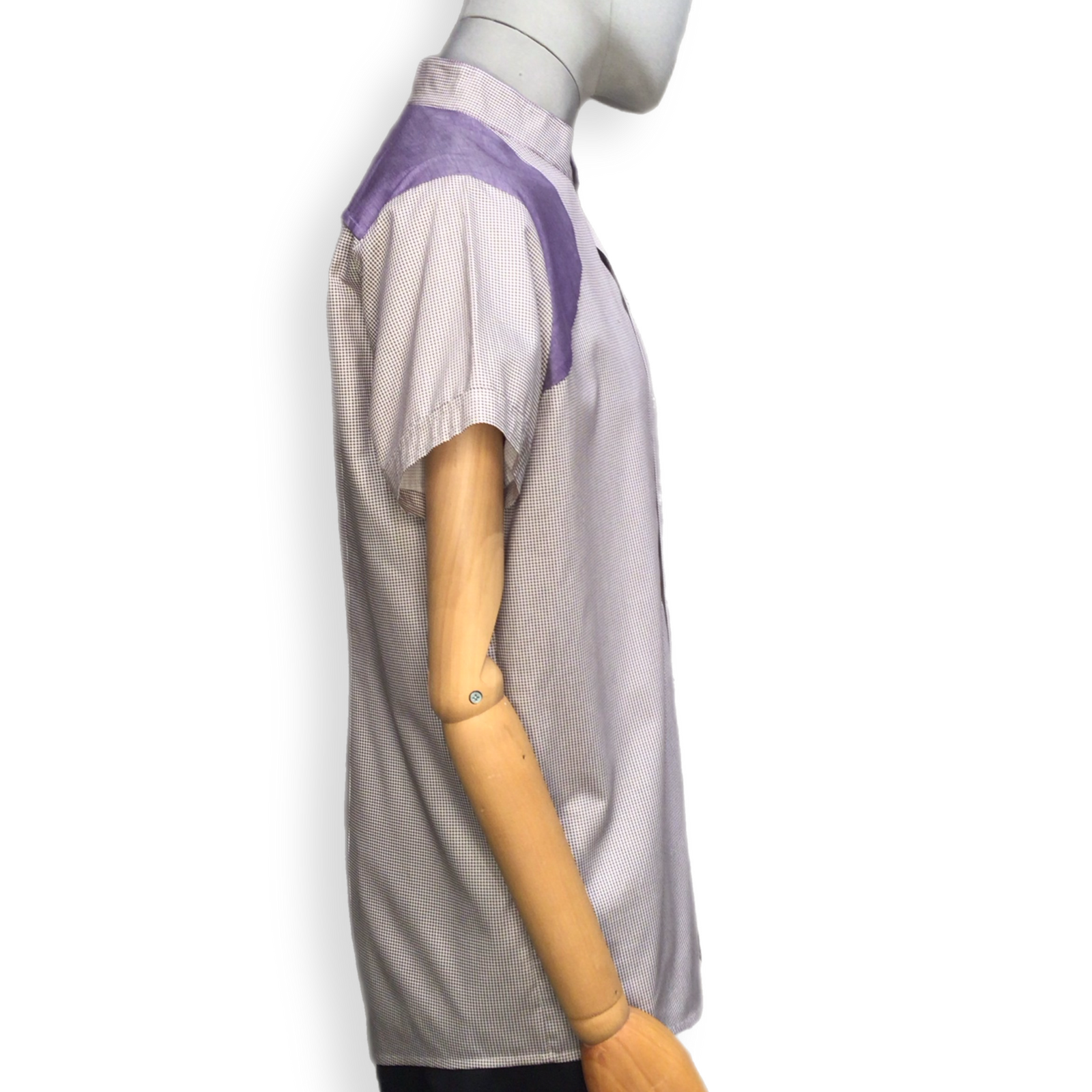 Hemd "Makuchari" braun-lila