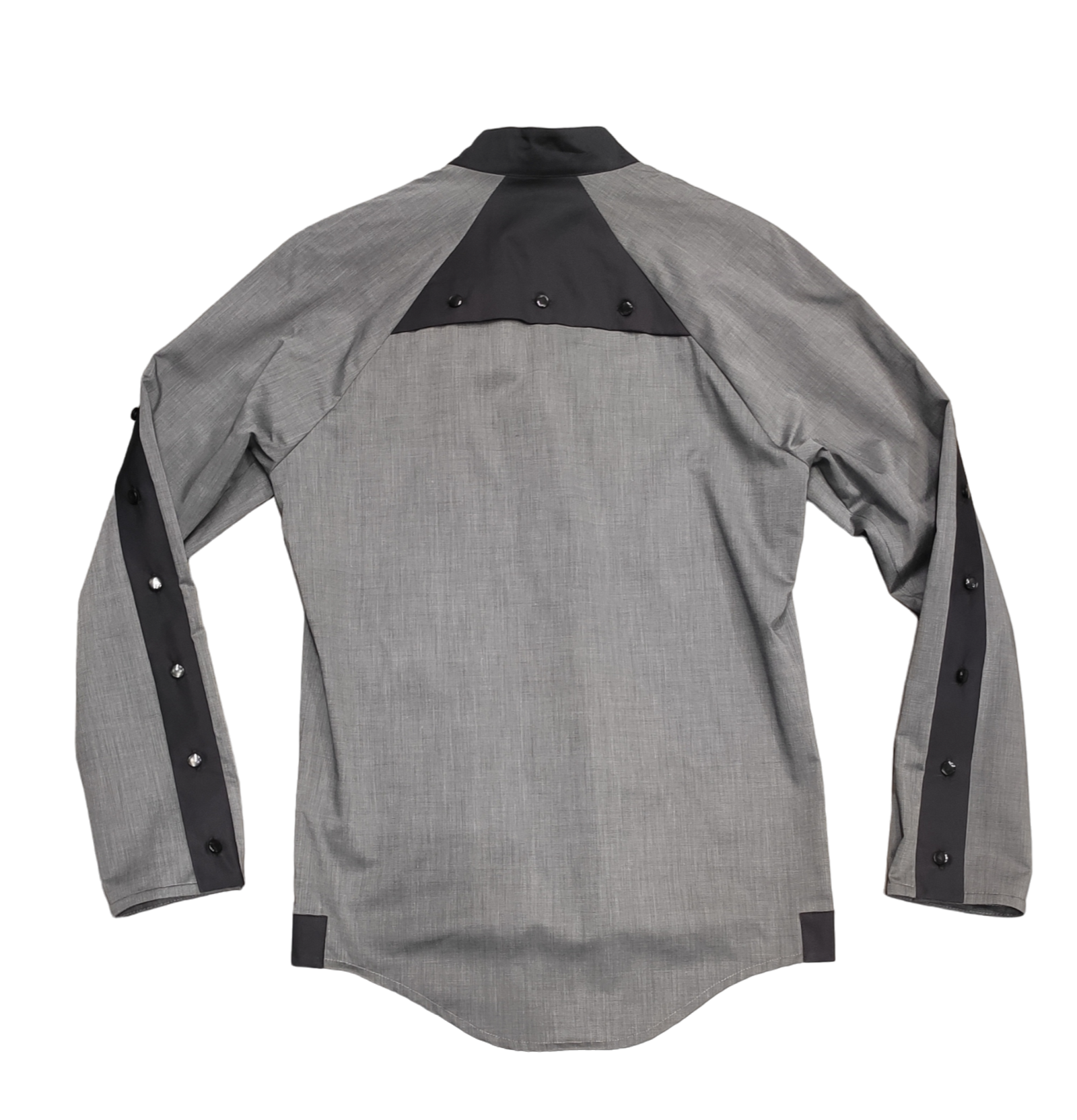 Hemd "INNNSTDT" grau-schwarz