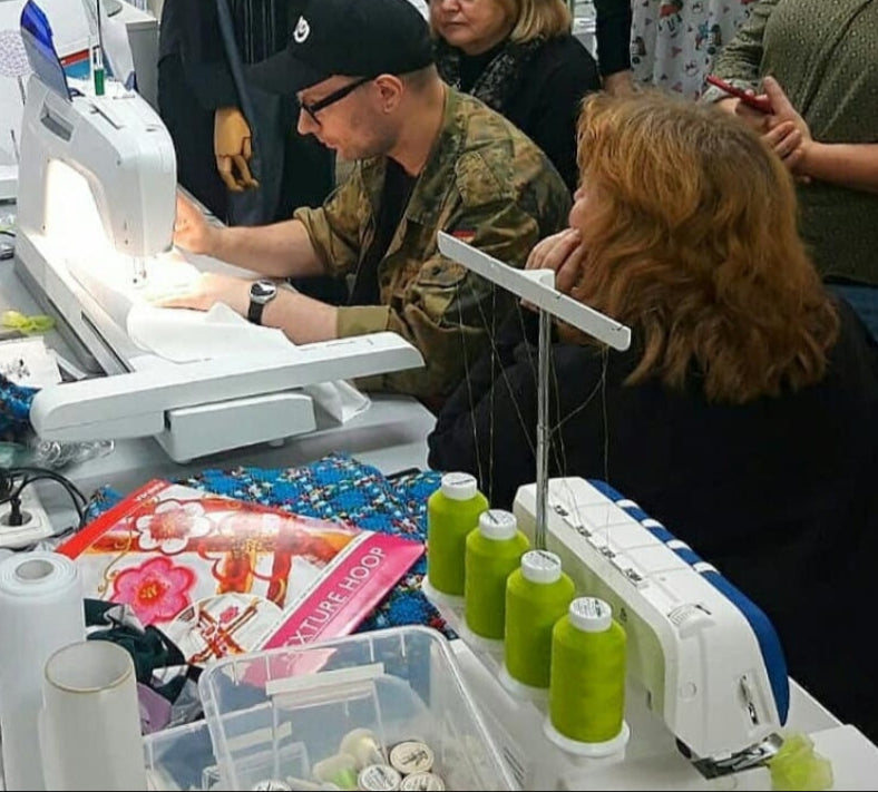 Workshop "Freies und kreatives Nähen + Sticken"