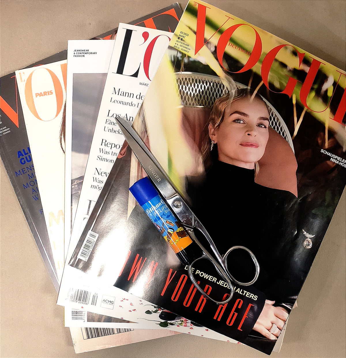 Designer Workshop &quot;Modecollage / Collage&quot;