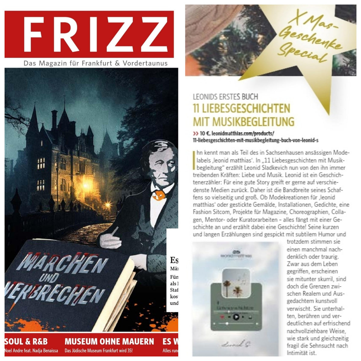 &quot;11 Liebesgeschichten mit Musikbegleitung&quot;, Buch von Leonid S.