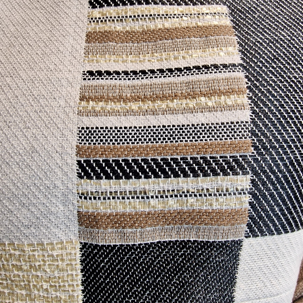 Takeshi Oberteil "Atelier" Unikat, Detailaufnahme der Verarbeitung
