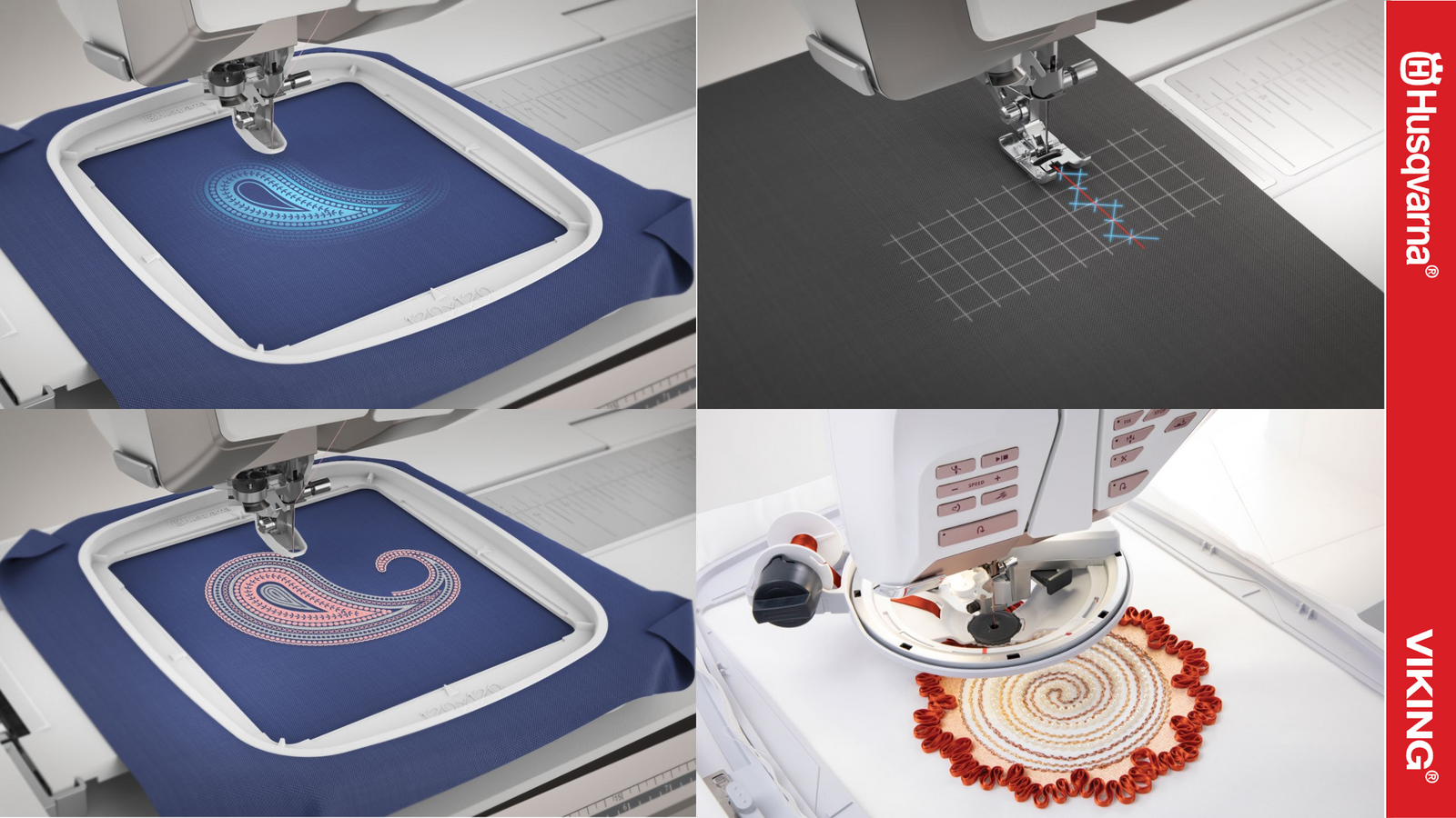 Husqvarna® VIKING® Designer Epic™ | 3 mit Stickmodul + 3 Designer Workshops GRATIS