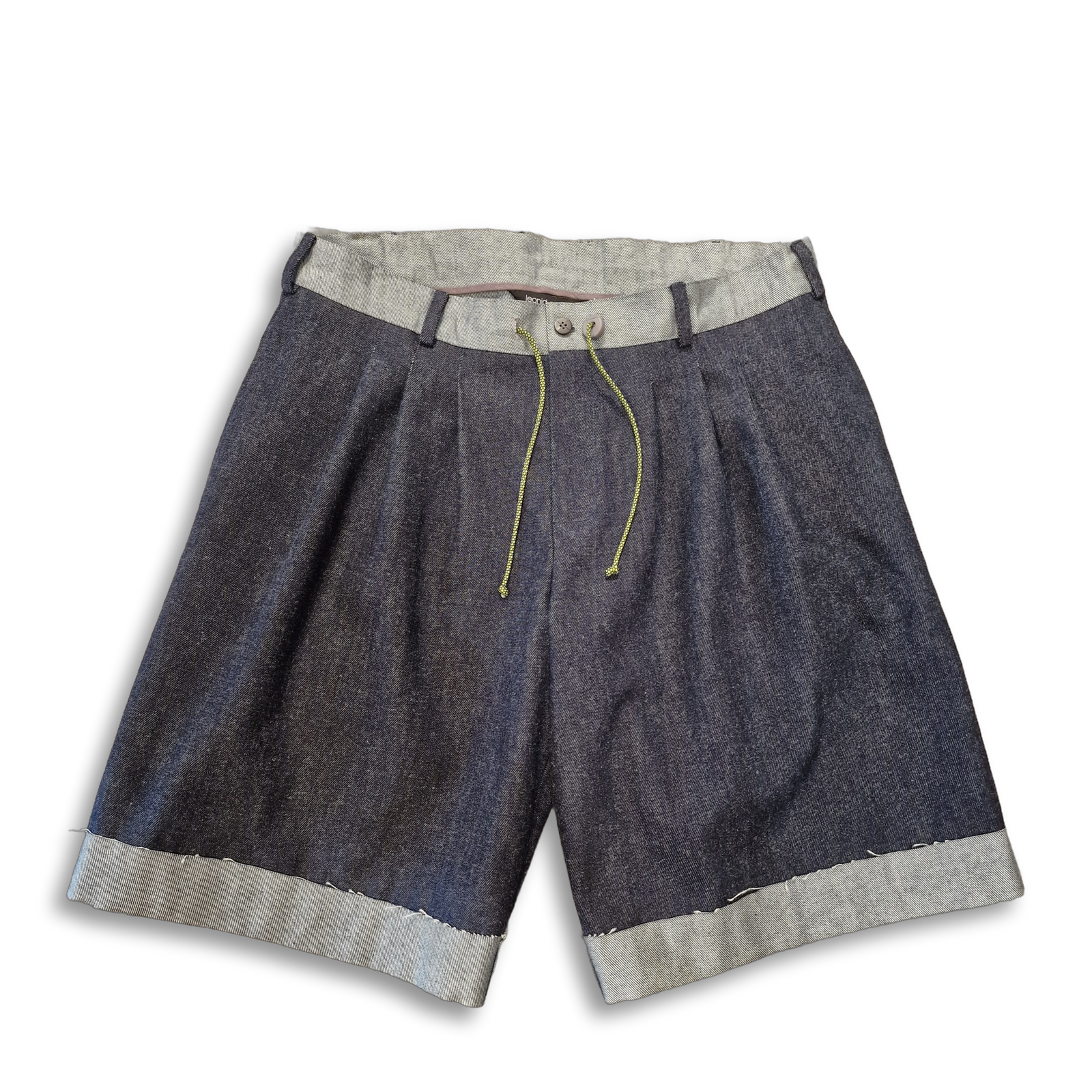 Shorts "Walkyman" Dark Blue Denim von leonid matthias