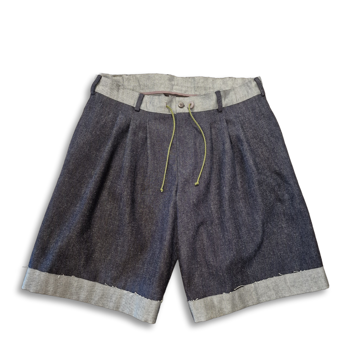 Shorts "Walkyman" Dark Blue Denim von leonid matthias
