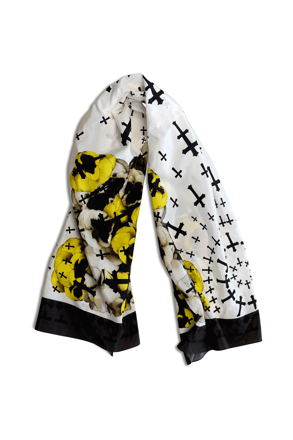 Schal "Gothic Violets"